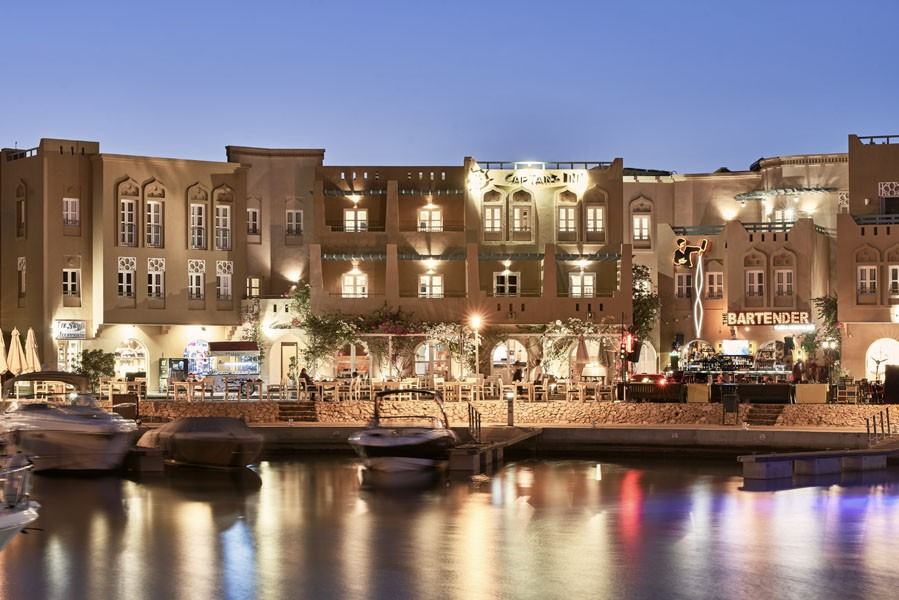 Captain's Inn strandvakantie El Gouna Rode Zee Egypte