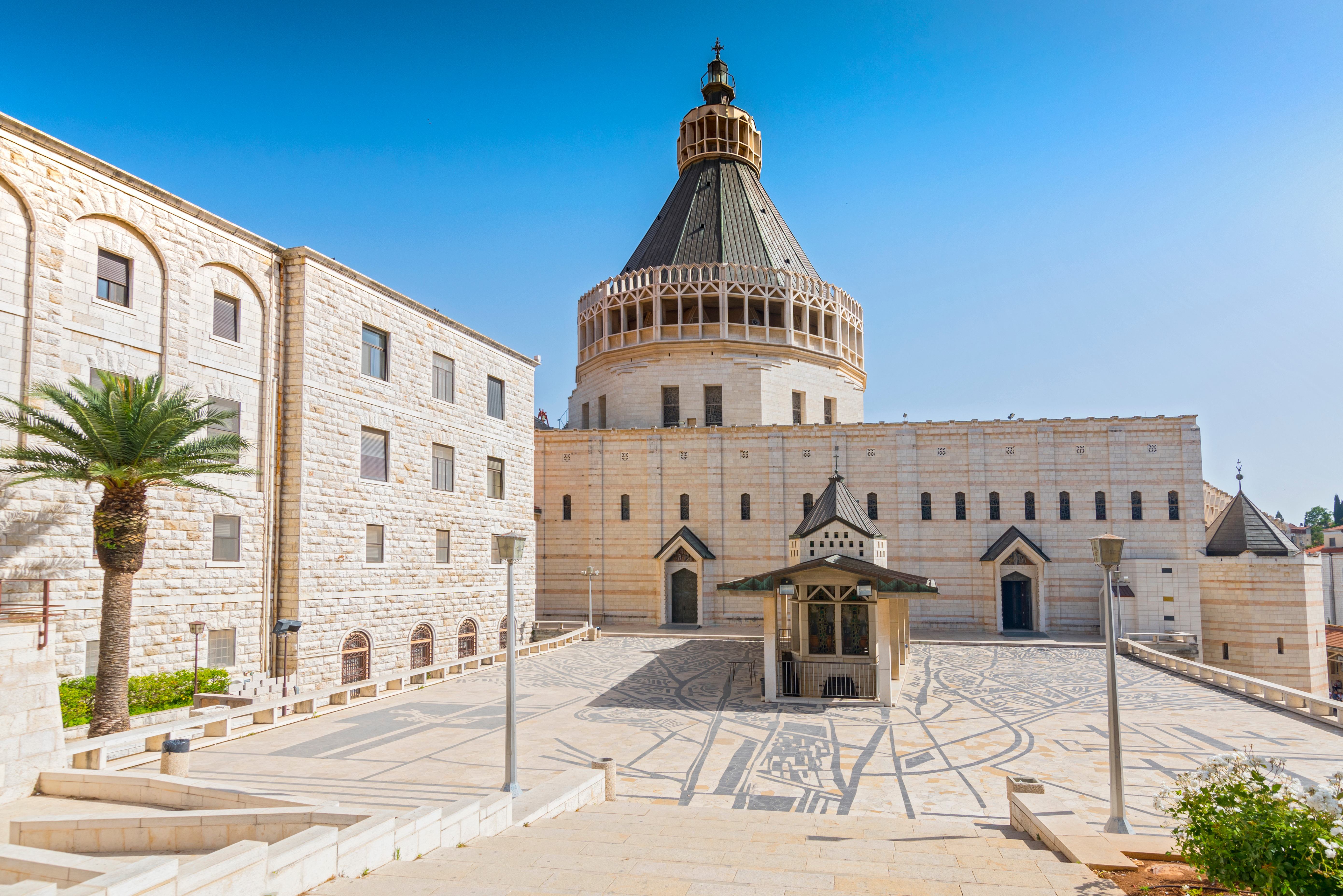 Kerk in Nazareth in Israël