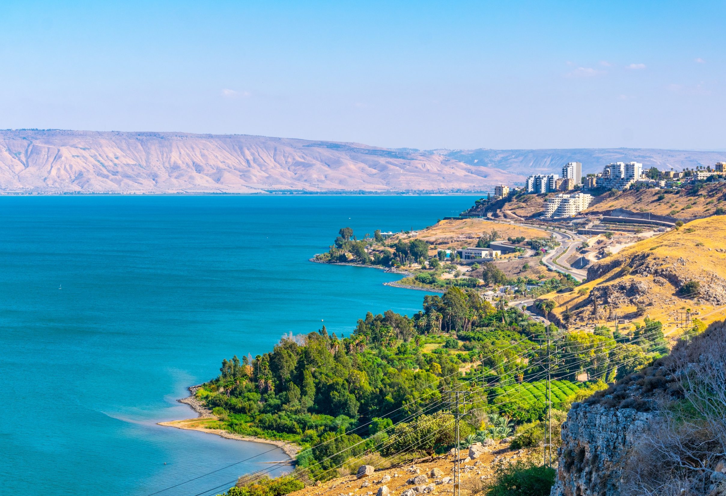 Meer van Galilea in Israël