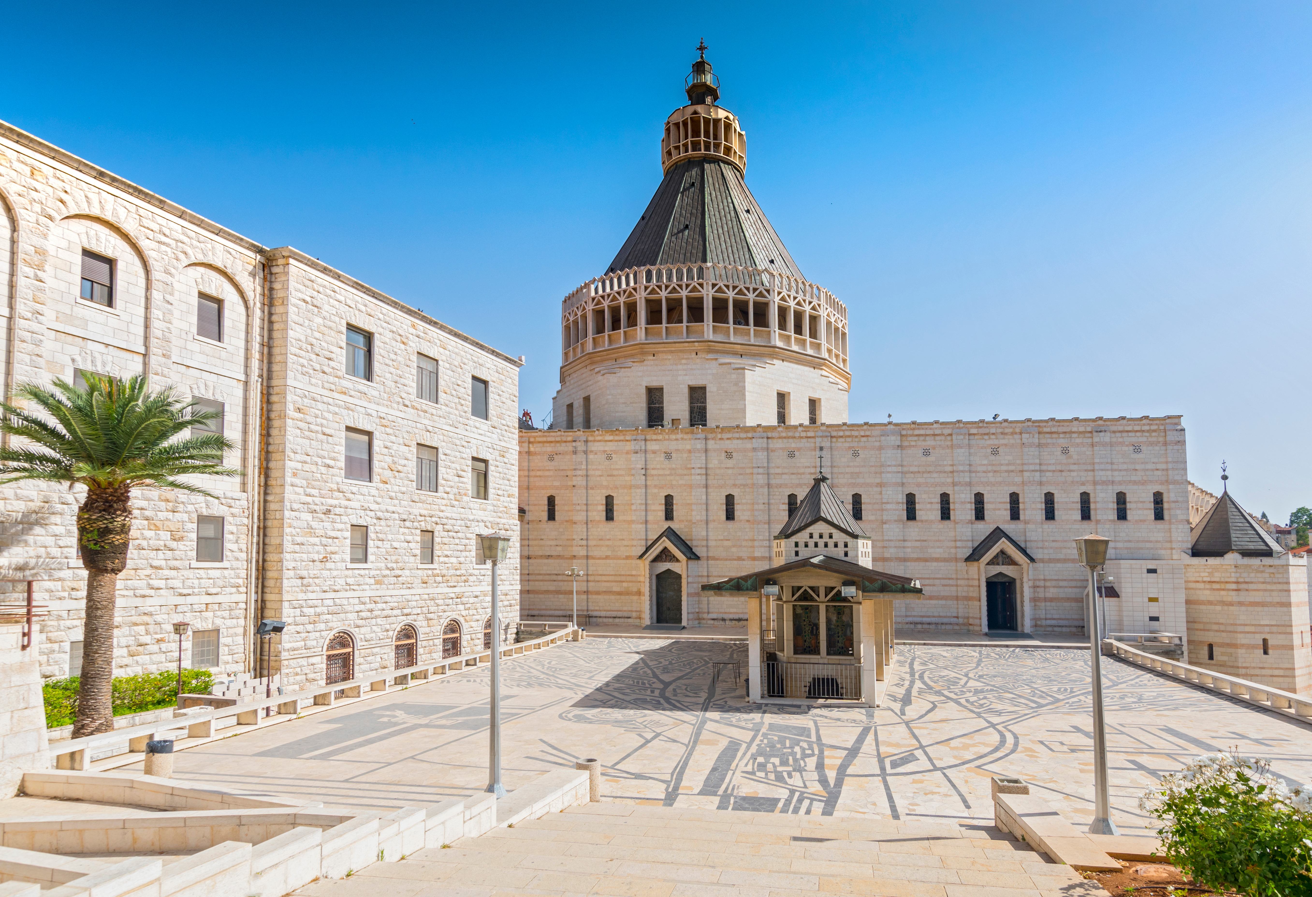 Kerk in Nazareth in Israël