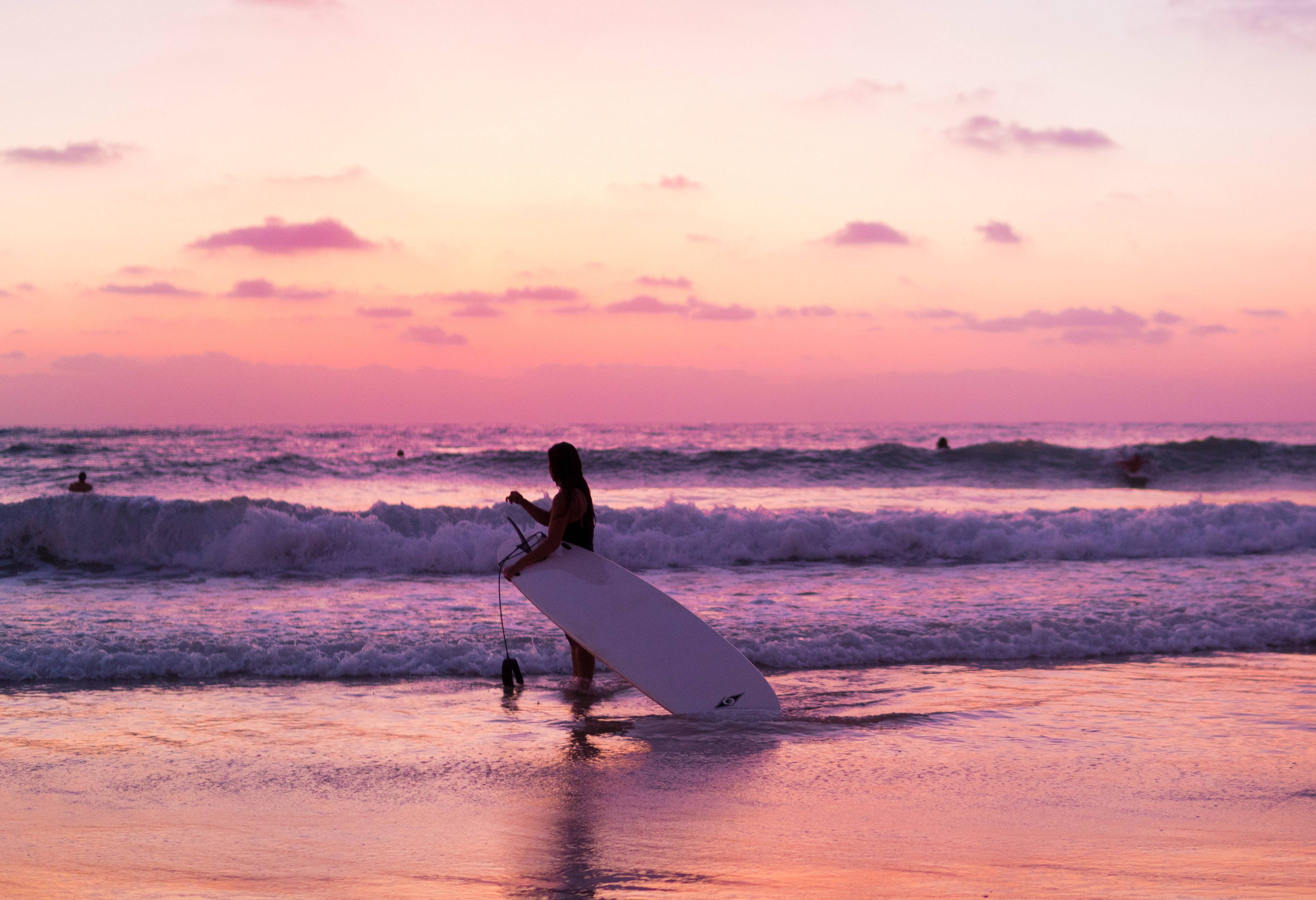 zonsondergang Tel Aviv in Israël