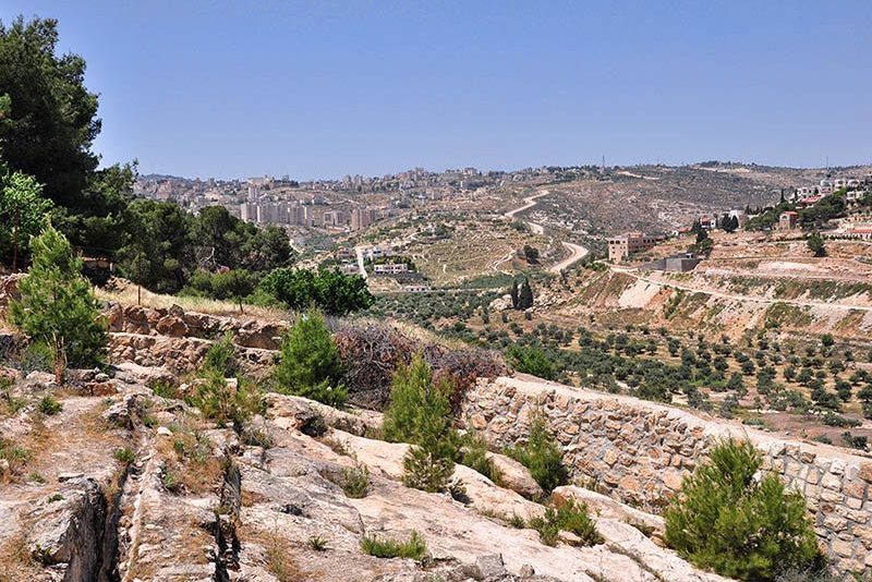 Herdersvelden in Bethlehem in Palestina