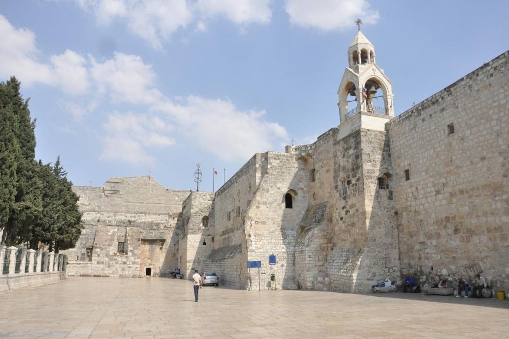 Geboortekerk in Bethlehem in Palestina