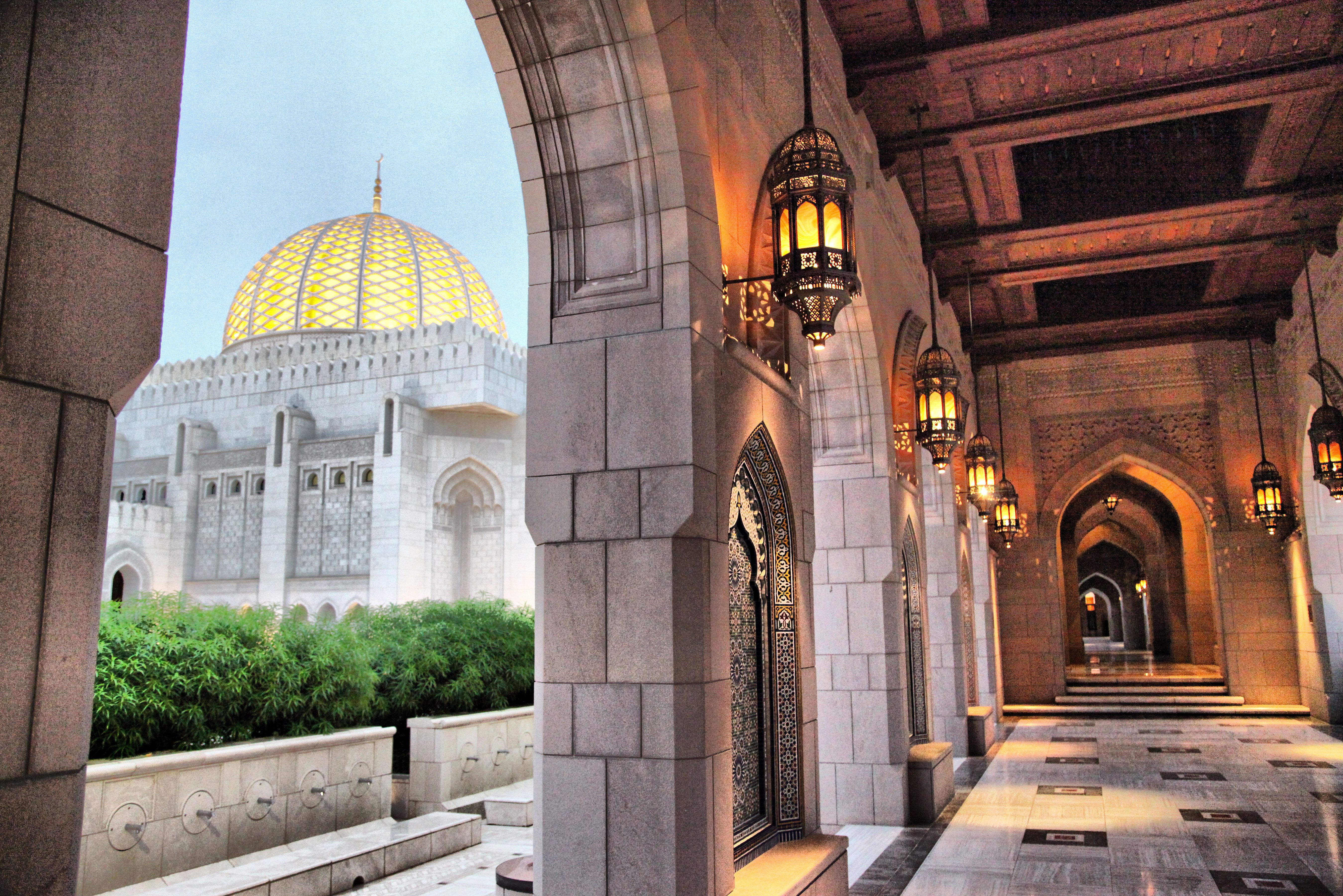 Oman Muscat Sultan Qaboos Moskee