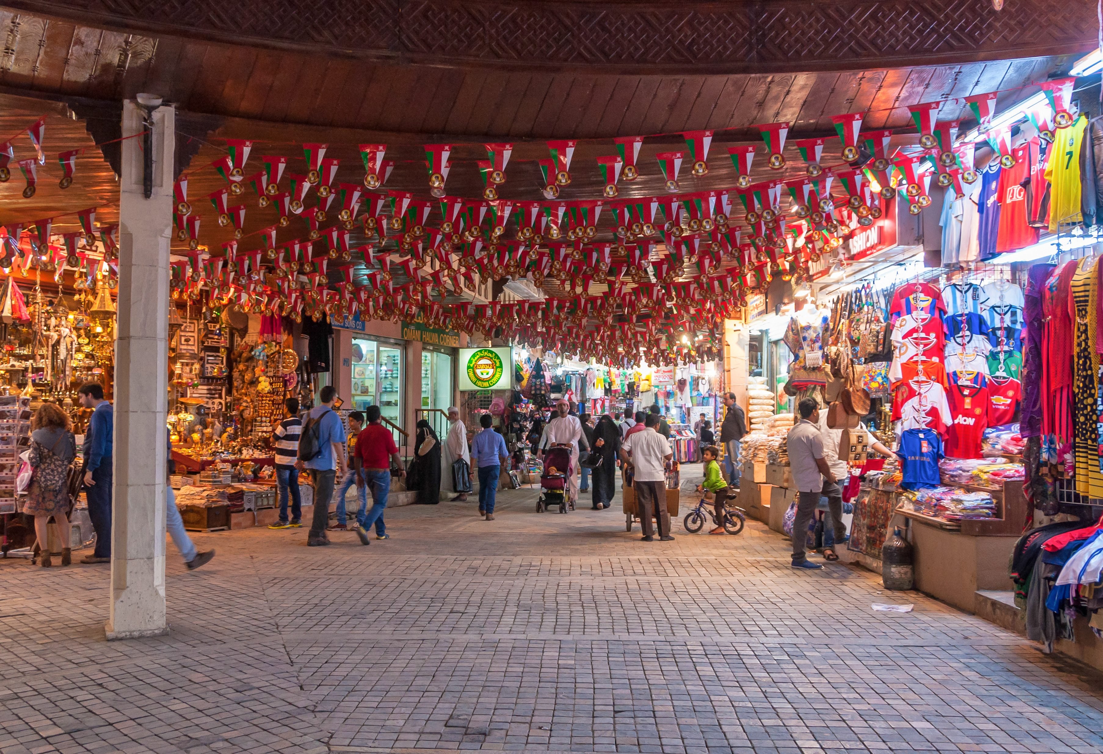 Oman Muscat Muttrah Souk excursie