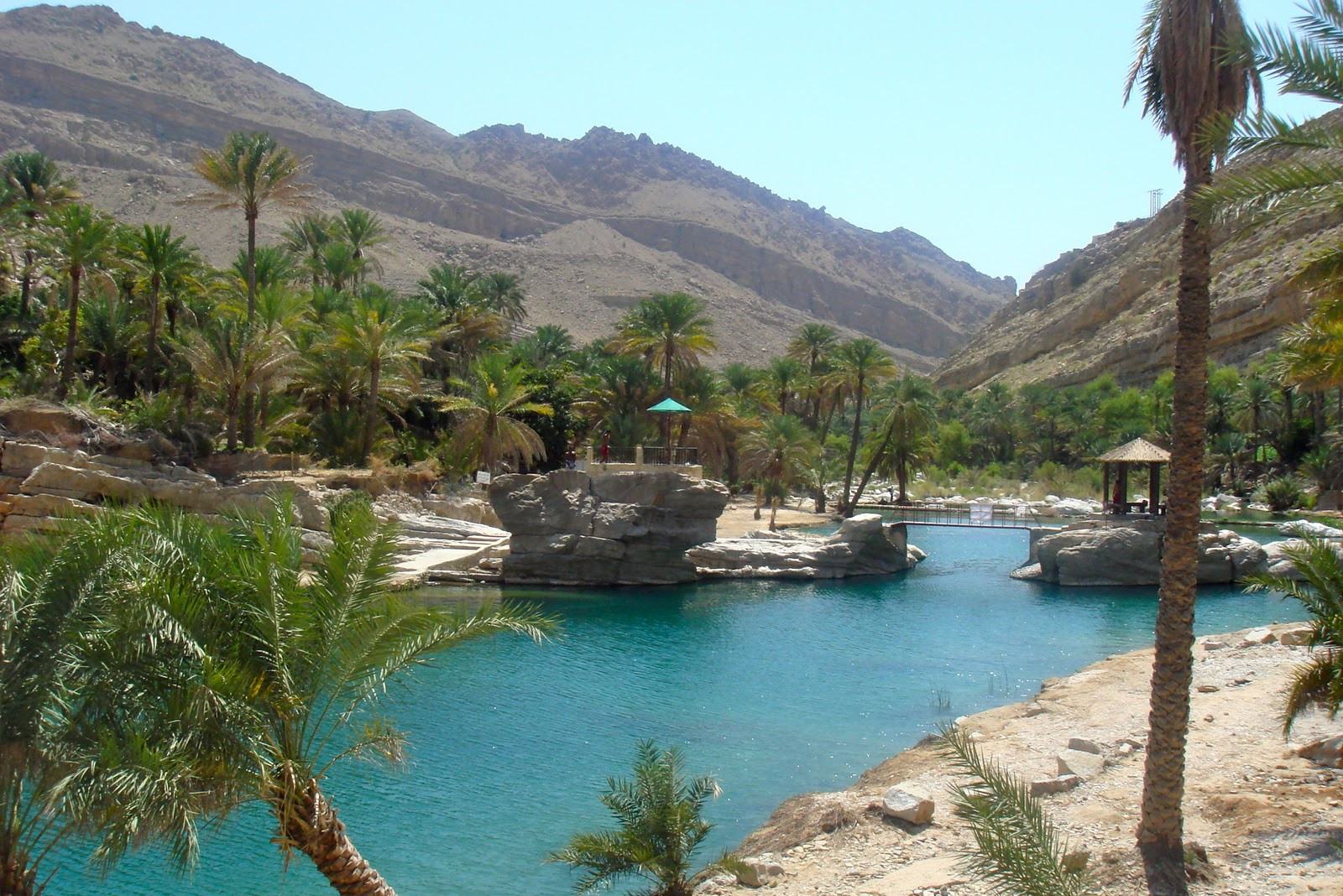 Wadi Bani khalid Oman oase