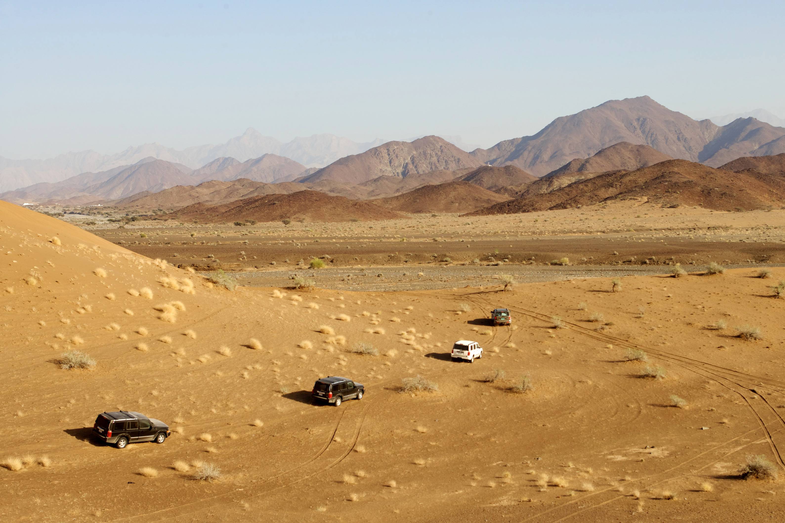 Wahiba Sands Sharqiah woestijn in Oman