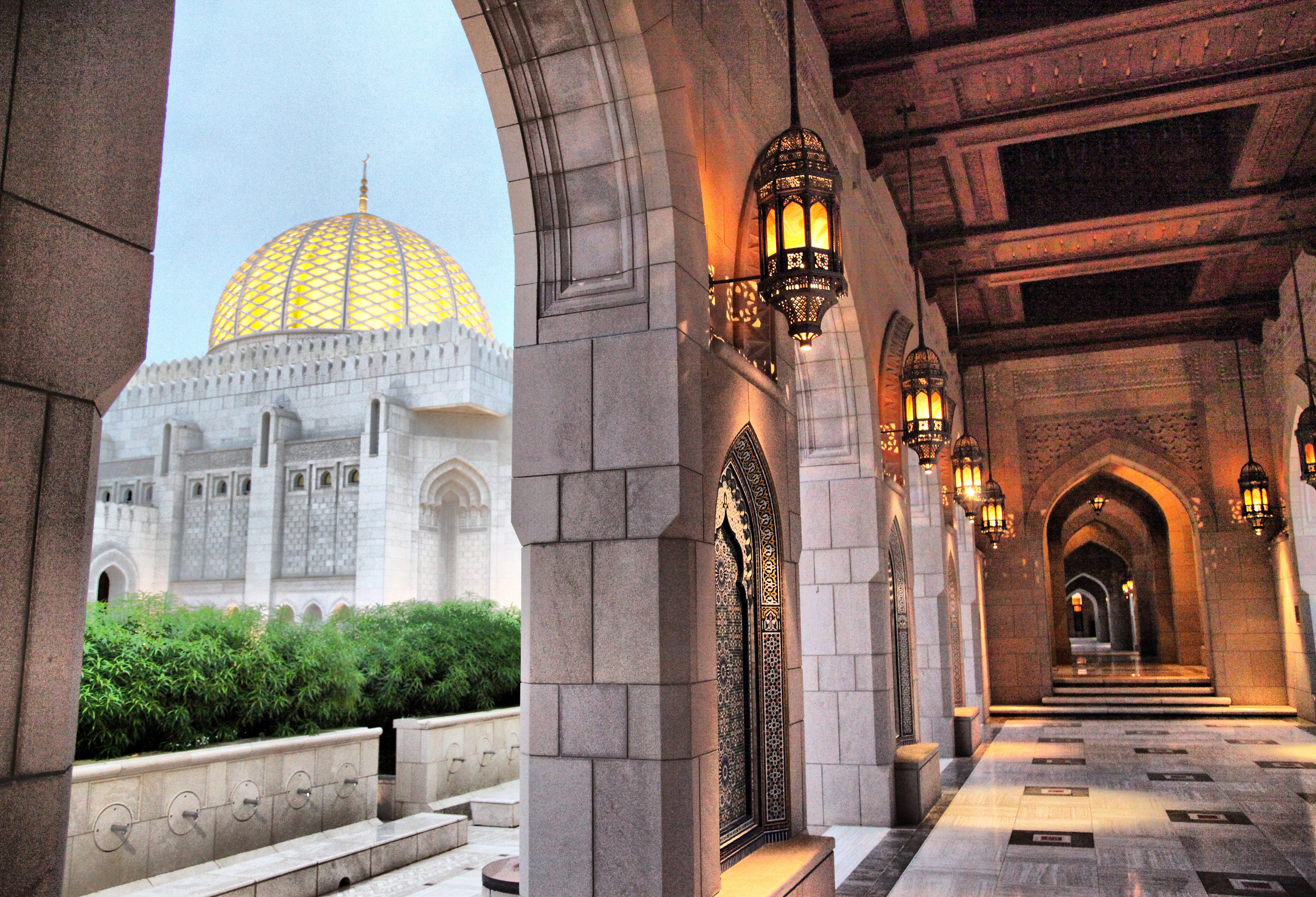 Magisch muscat Oman Sultan Qaboos Grand Mosque