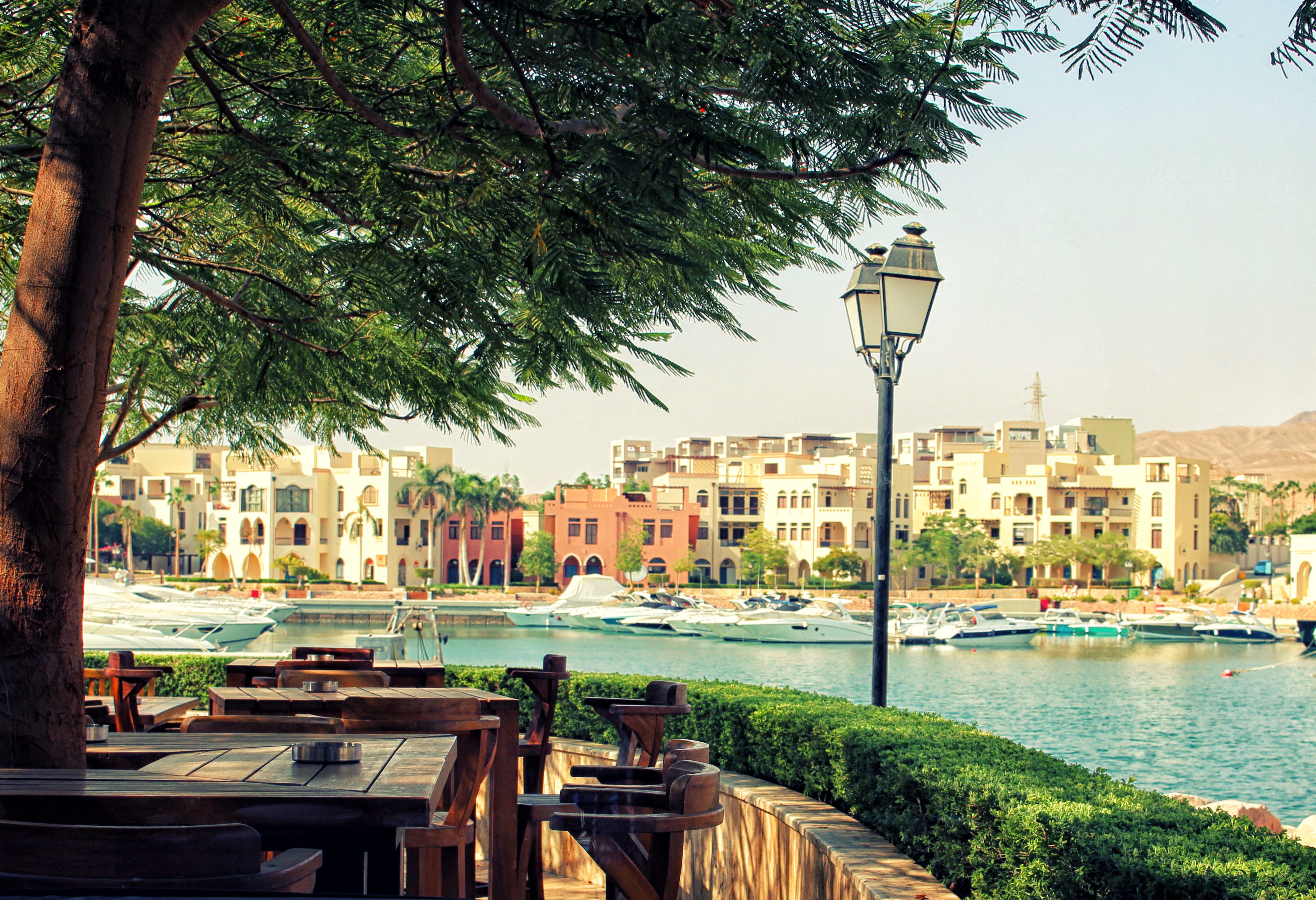 Jachthaven in Aqaba in Jordanië