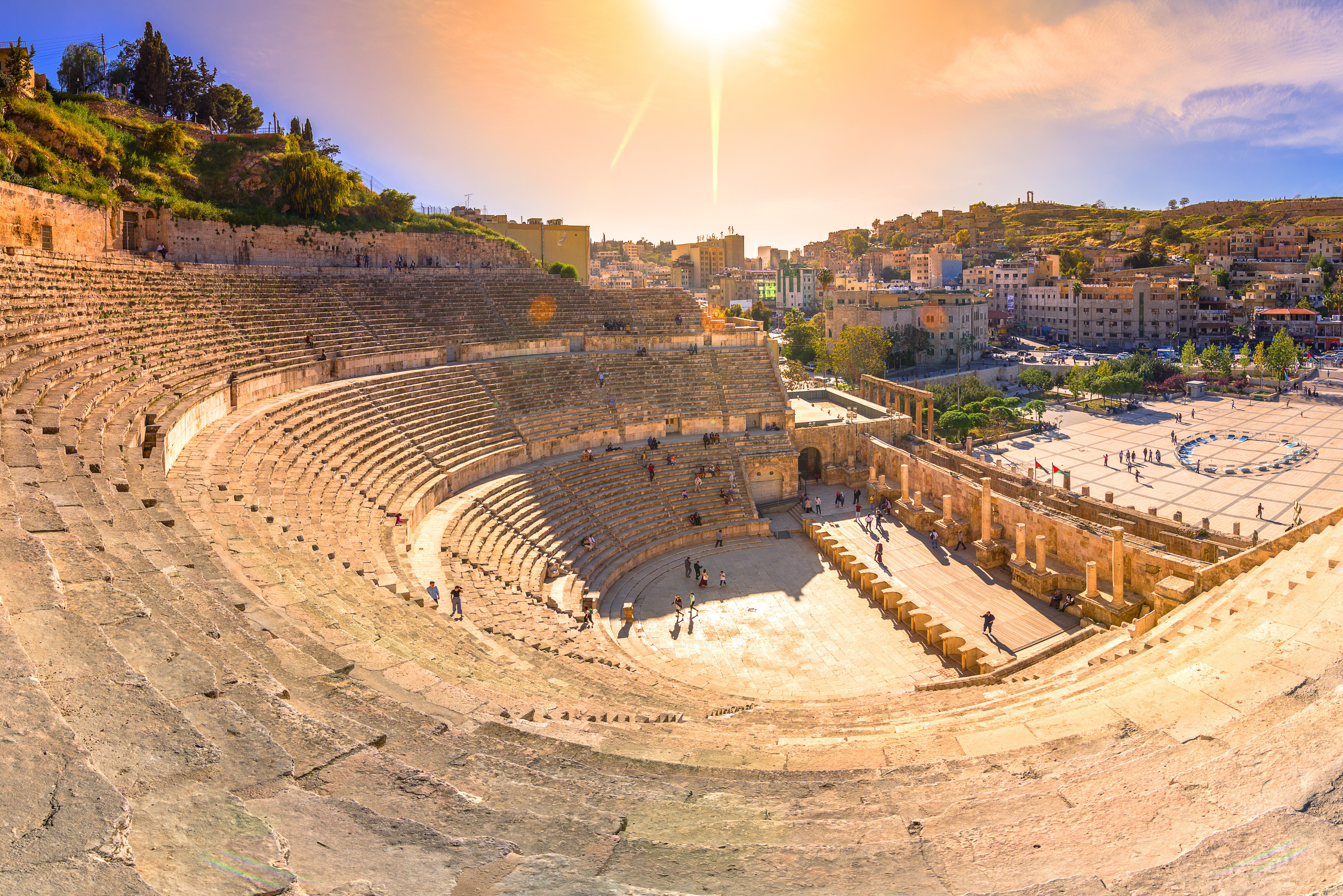 Romeins amfitheater in Amman