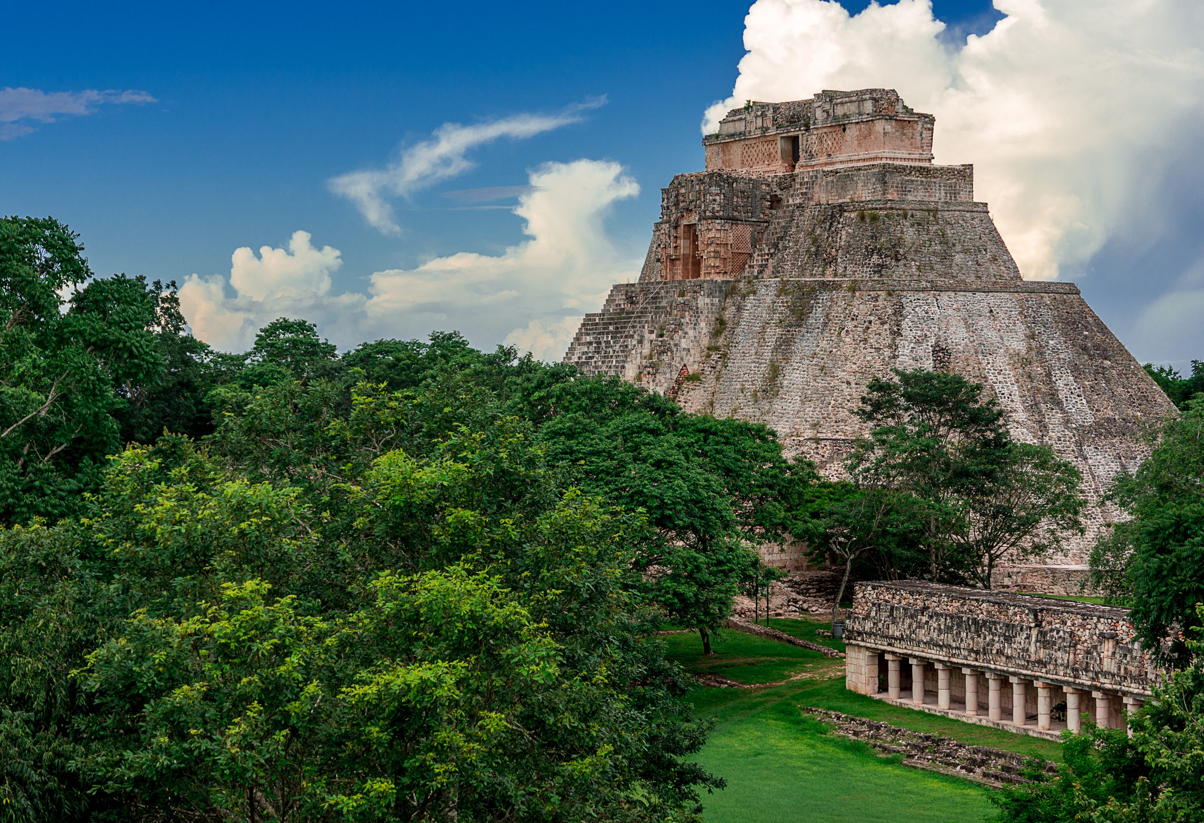 Uxmal Mayastad Yucatan Mexico