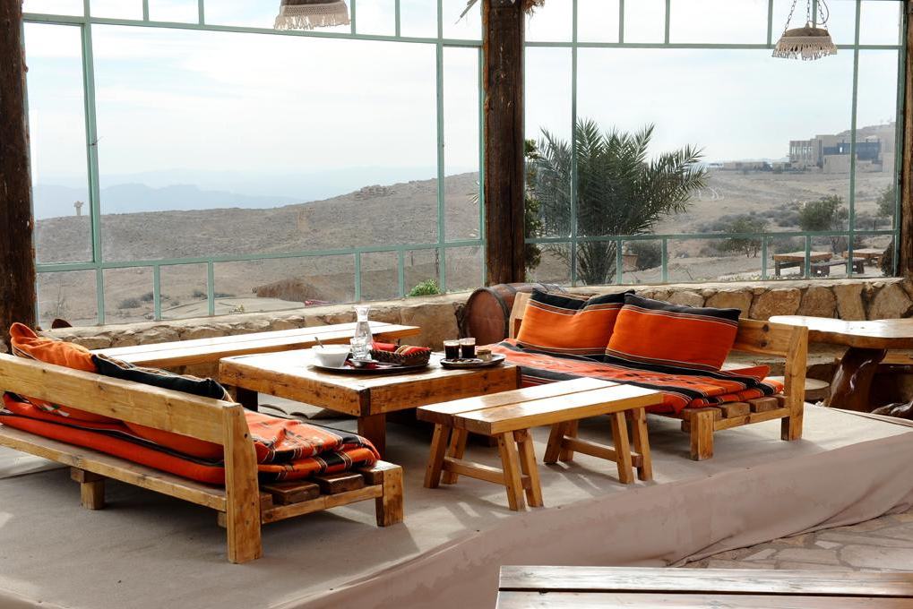 Het Desert Shade Eco Camp in Israël