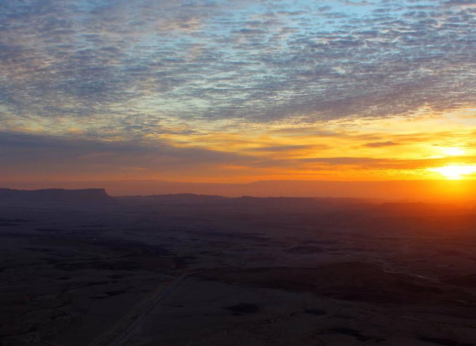 Het Desert Shade Eco Camp in de Negev