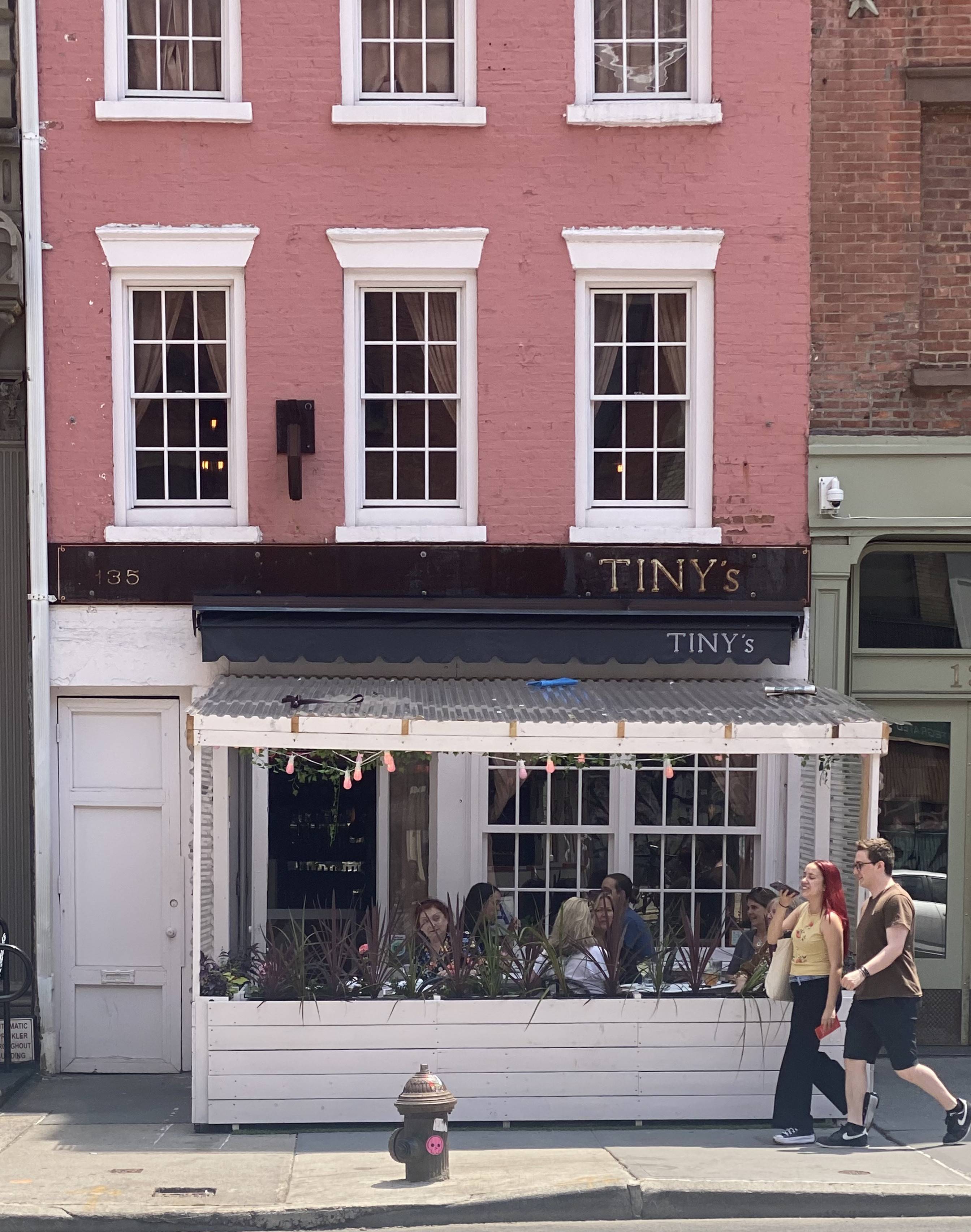 Restaurant Tiny's in New York, Amerika