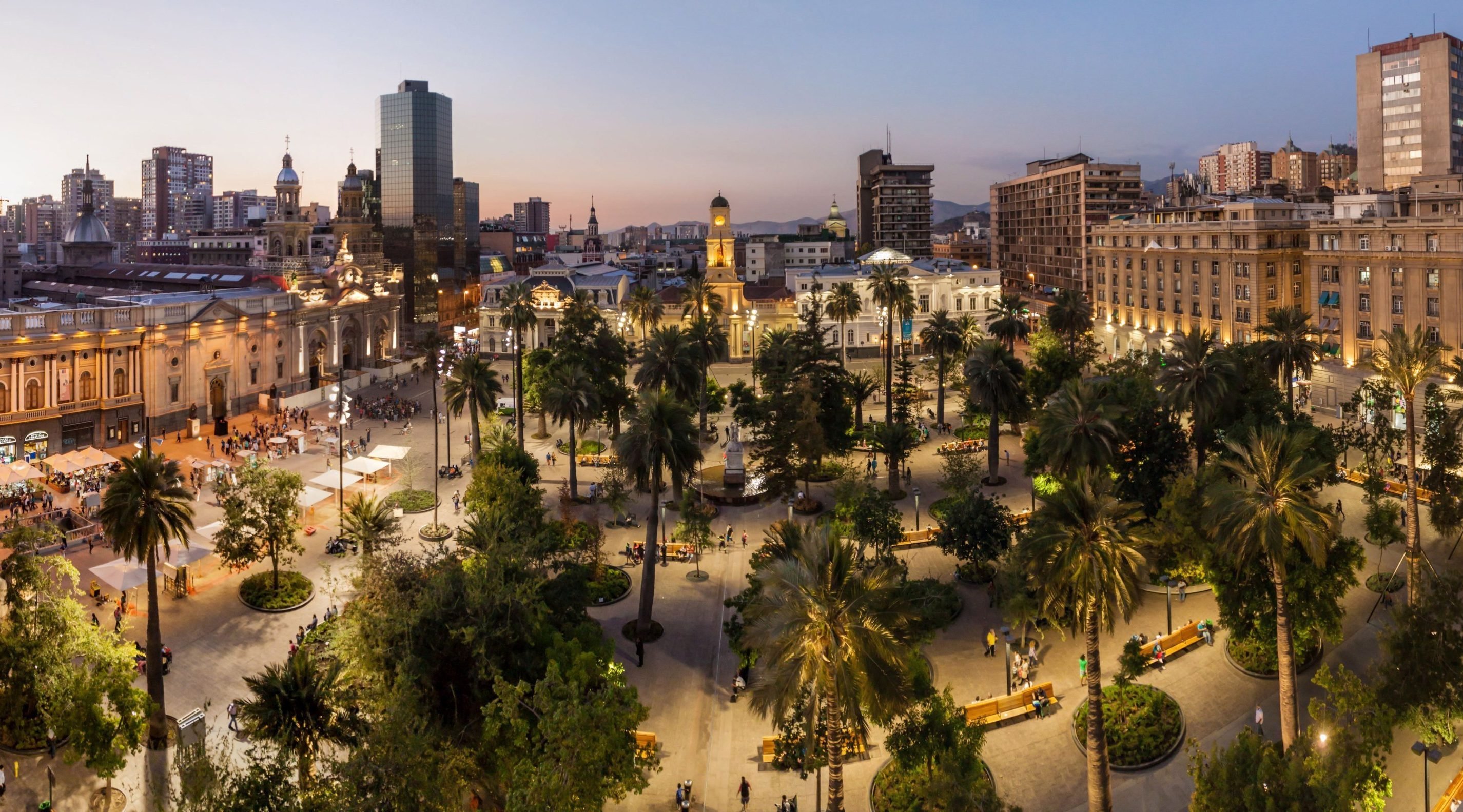 Plaza de Armas in Santiago de Chile, Chili