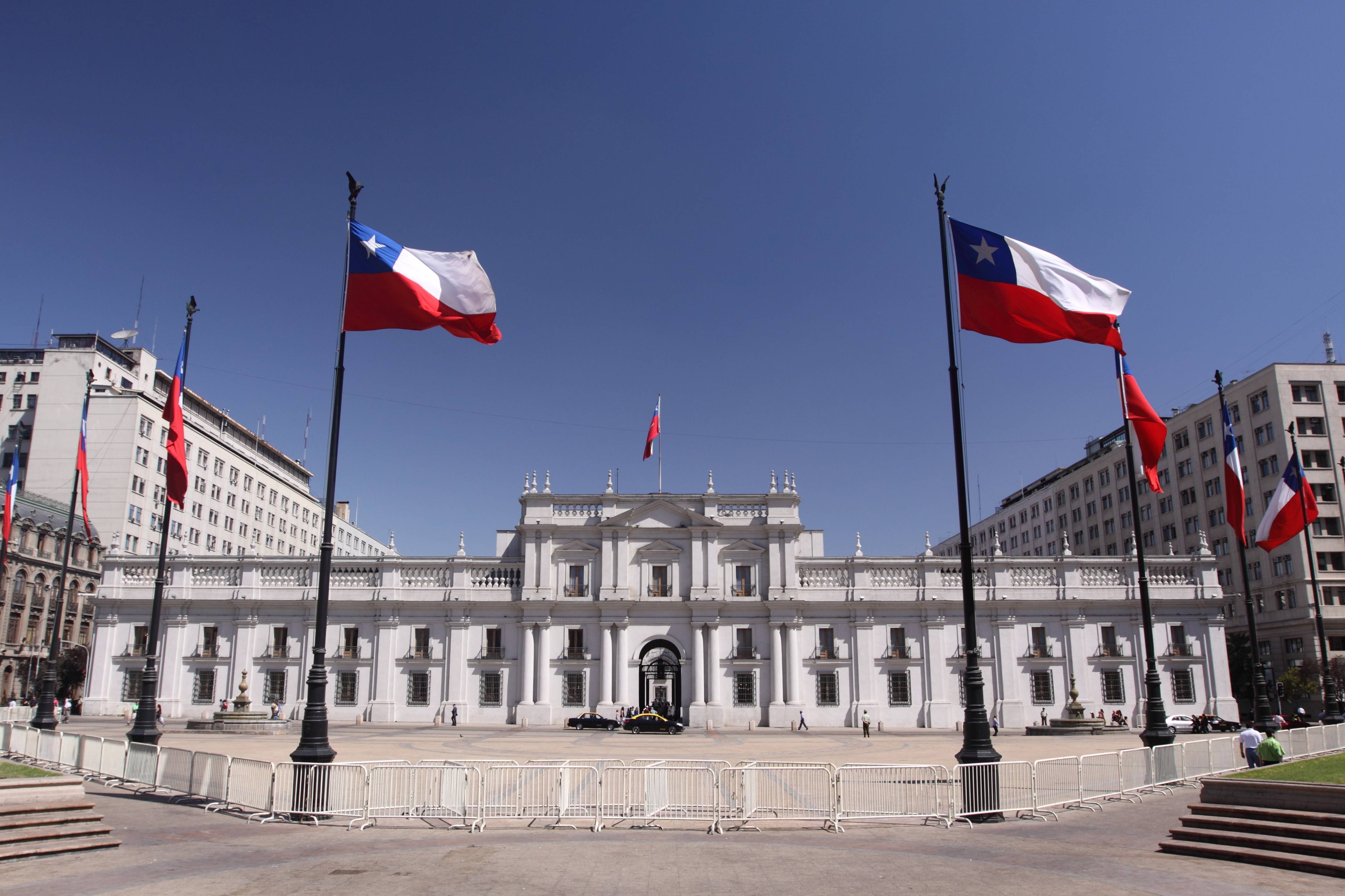 Palacio de La Moneda in Santiago de Chile, Chili