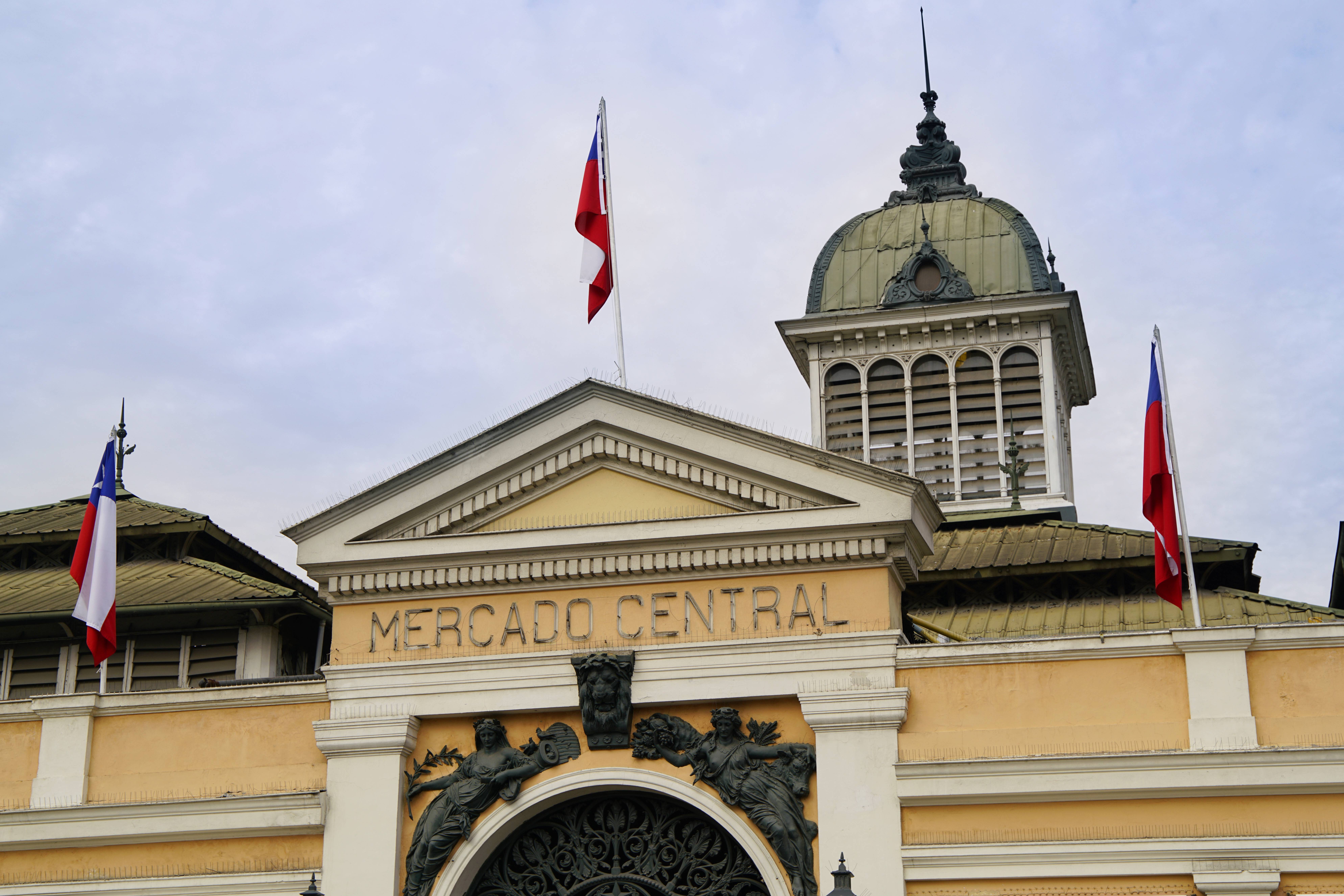 Mercado Central in Santiago de Chile, Chili