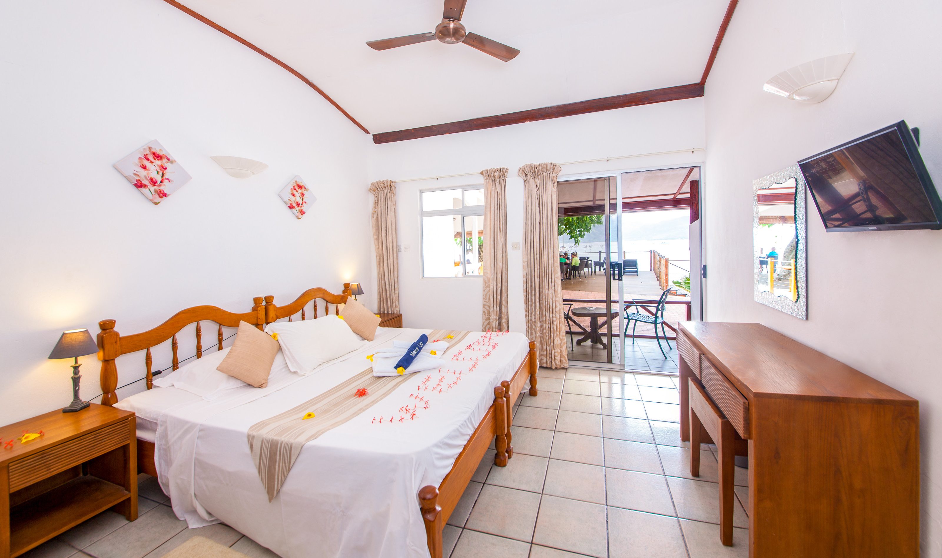 Standaard kamer van Anse Soleil Beachcomber op Mahé in de Seychellen