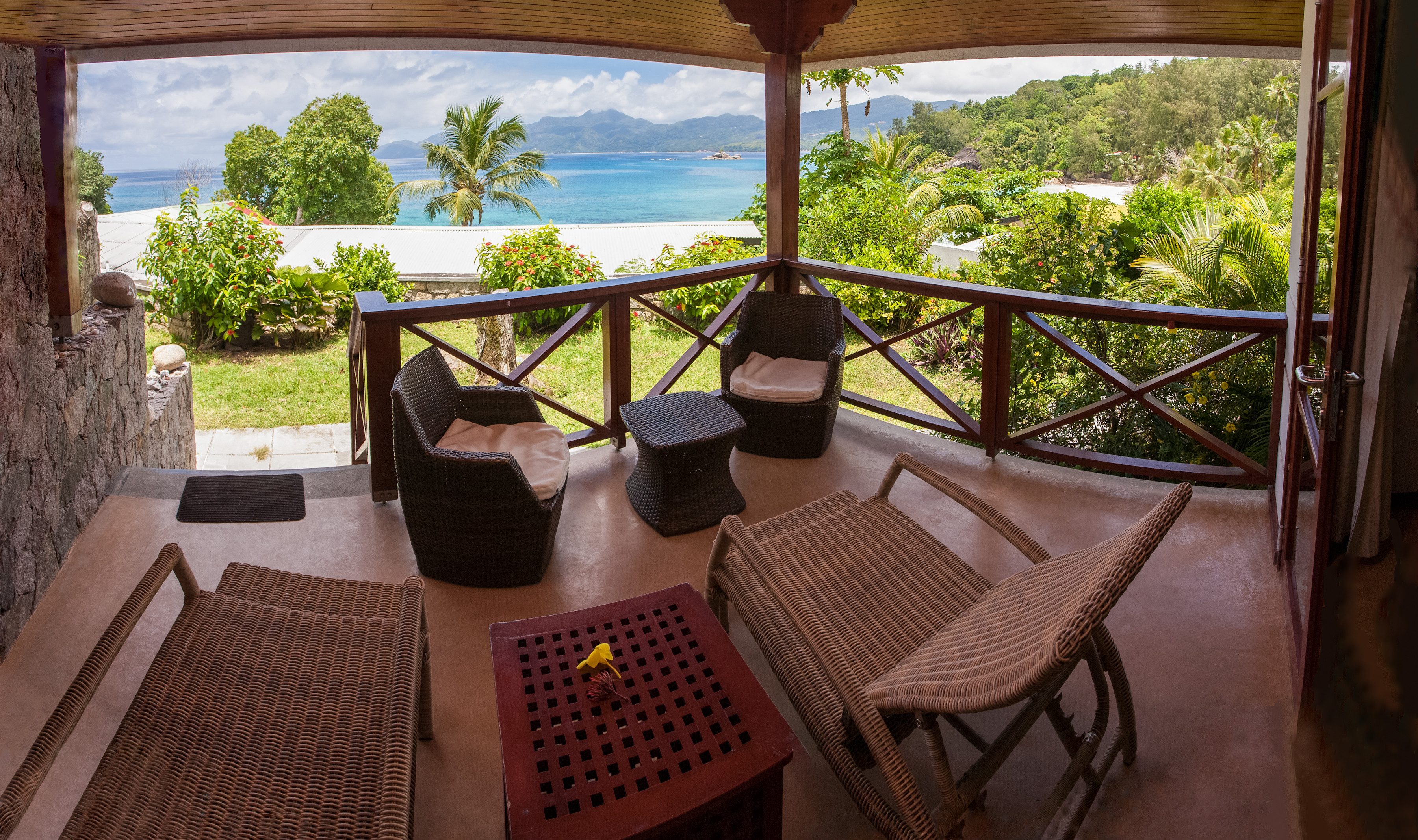 Premier kamer van het Anse Soleil Beachcomber resort op Mahé in de Seychellen