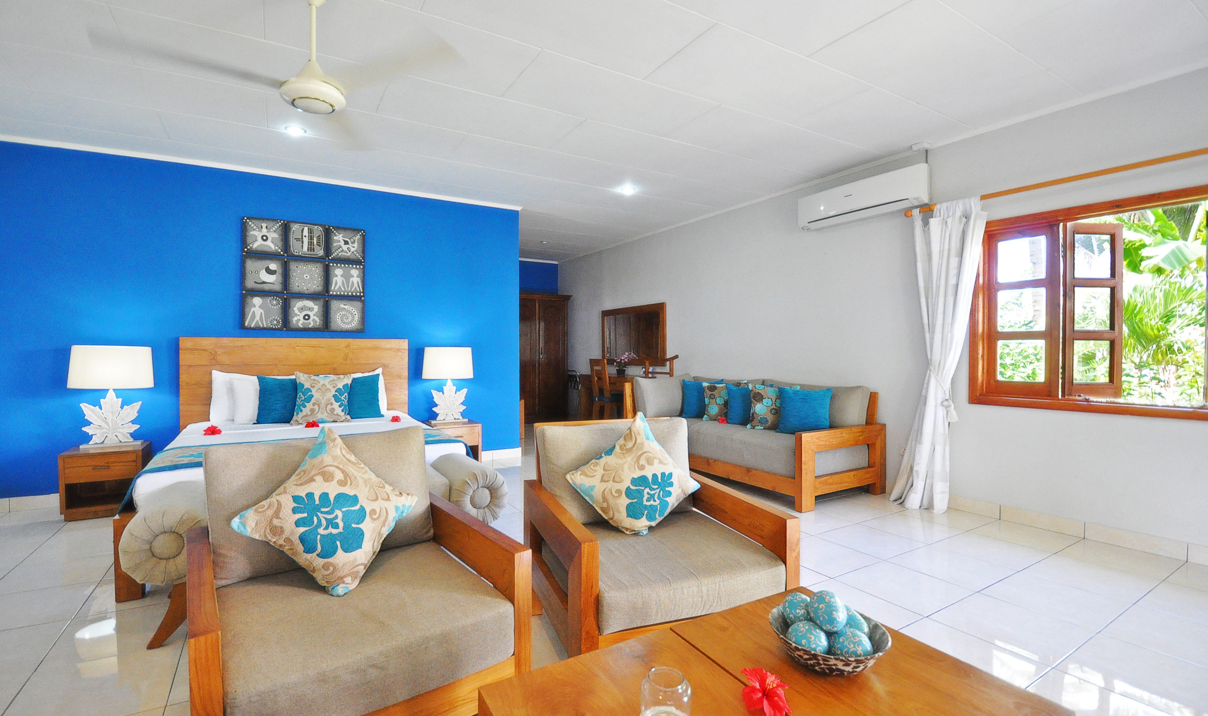 Junior Suite van Villas de Mer op Praslin in de Seychellen