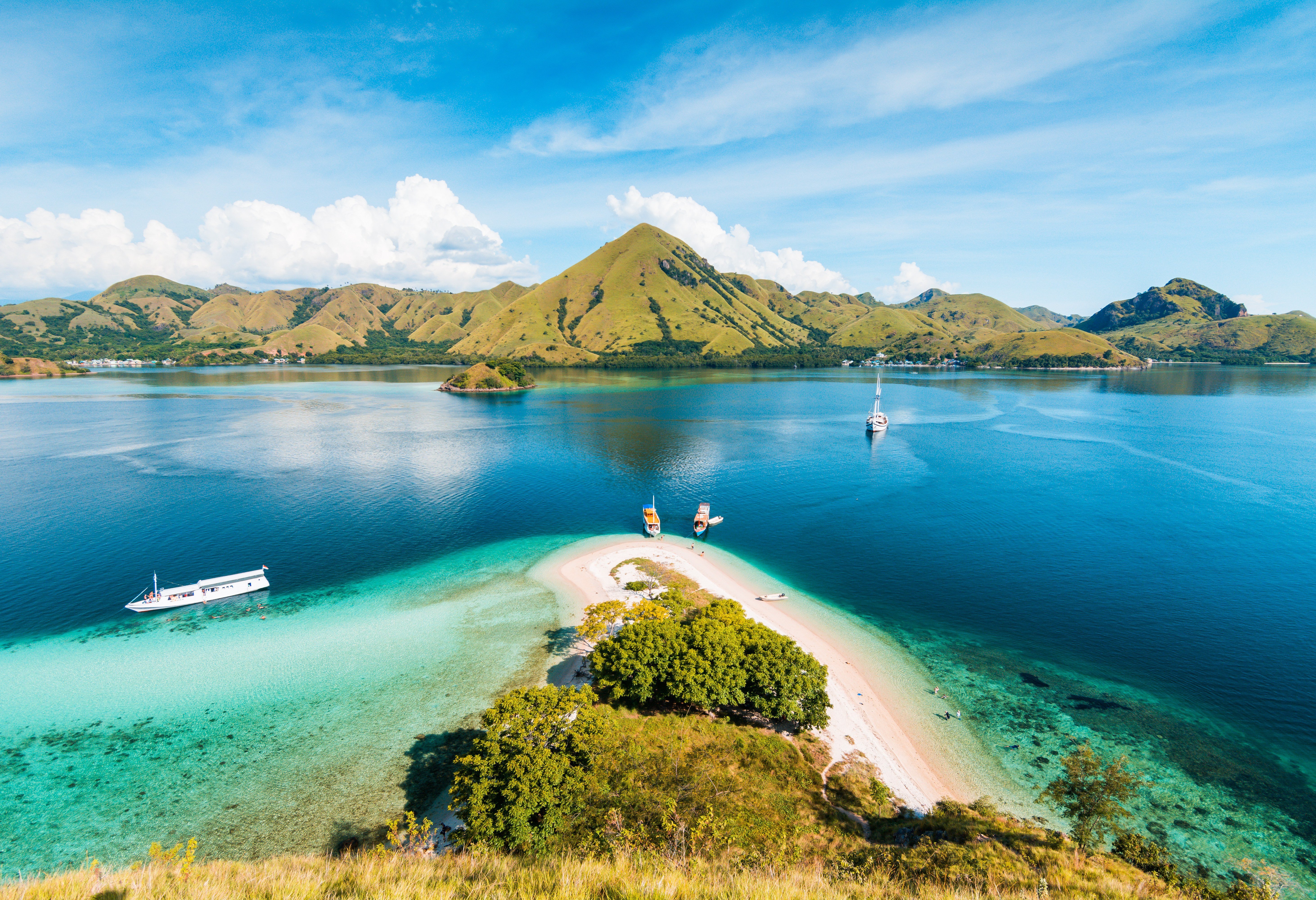 Kelor Island in het Komodo National Park in Indonesie
