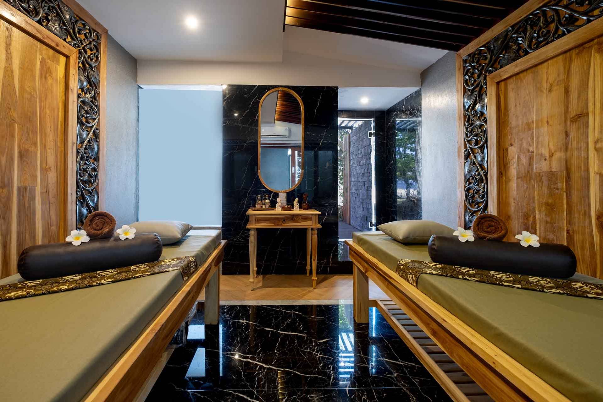Spa in het Swarga Suites Bali Berawa nabij Canggu op Bali