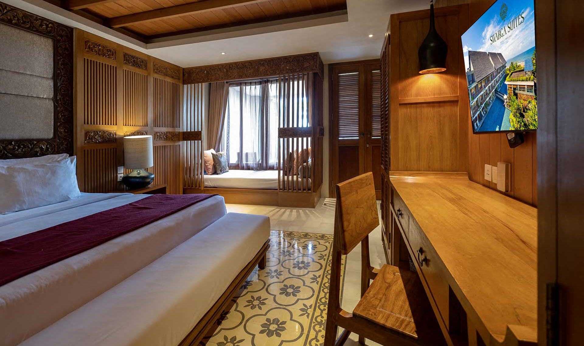 Swarga Suite Ocean View in het Swarga Suites Bali Berawa in Canggu