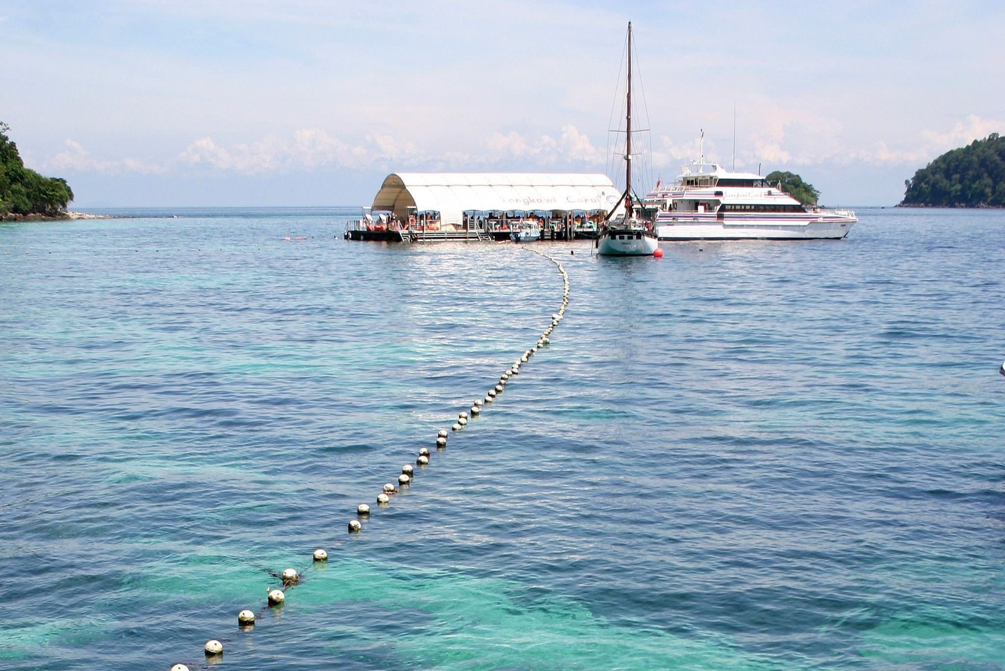 Pulau Payar bij Langkawi in Maleisië