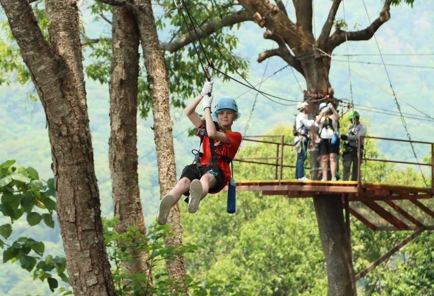 Thailand Chiang Mai Zipline avontuur excursie