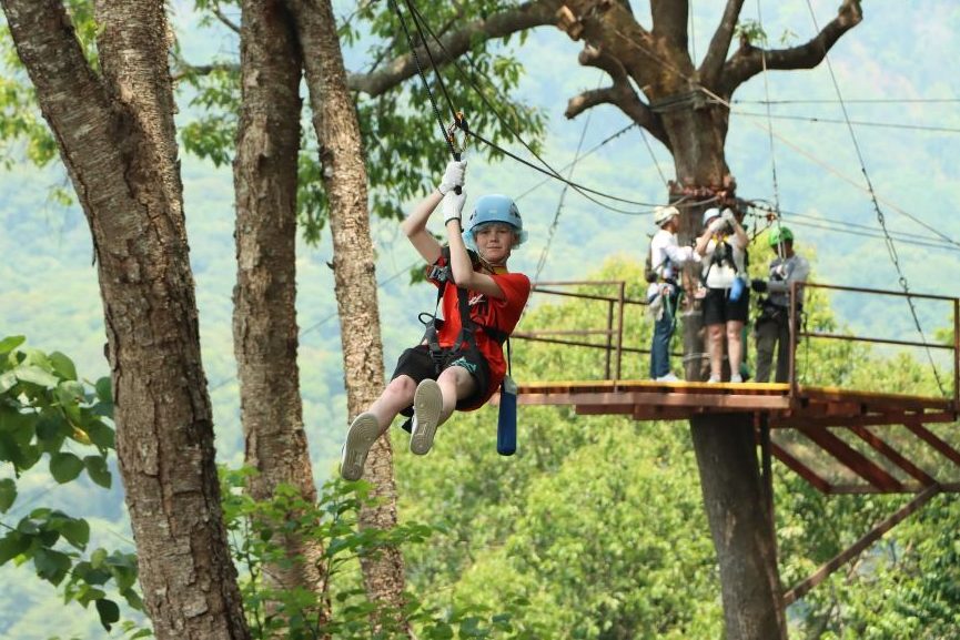 Thailand Chiang Mai Zipline avontuur excursie