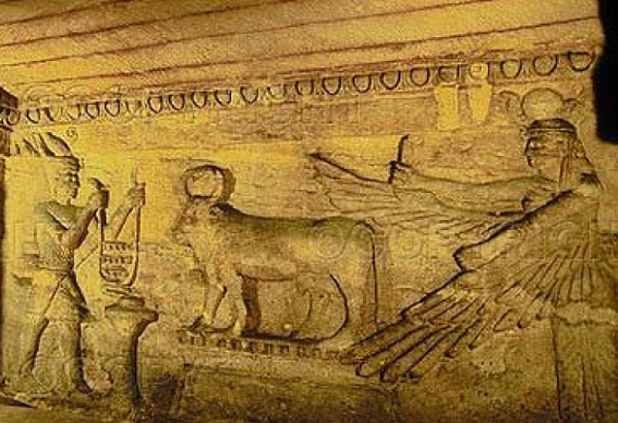 Romeinse catacomben in Alexandrië