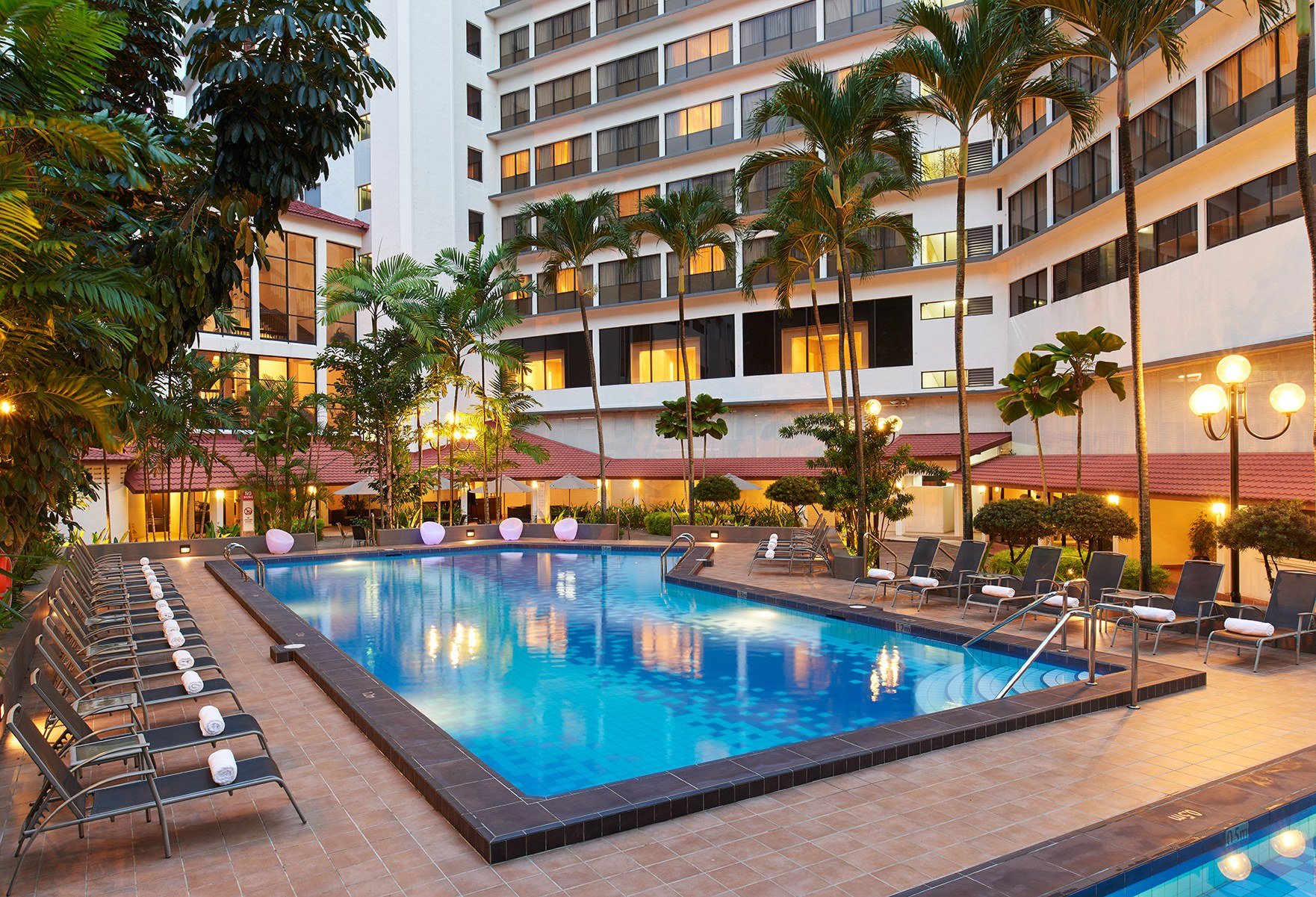 Singapore York Hotel zwembad