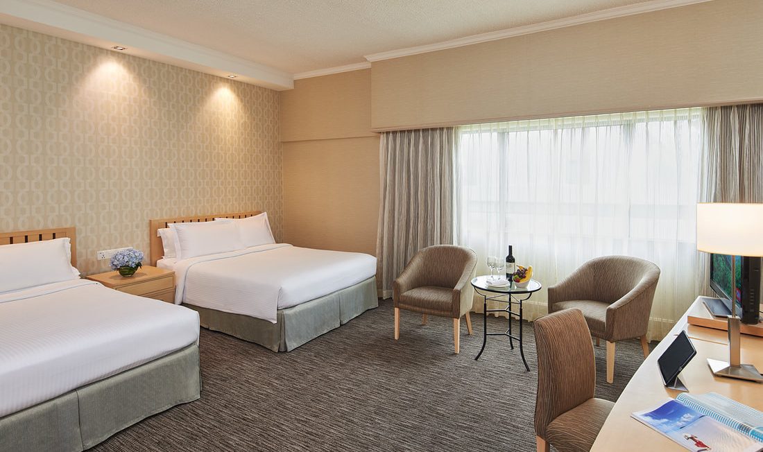 Singapore York Hotel Deluxe Familie Kamer