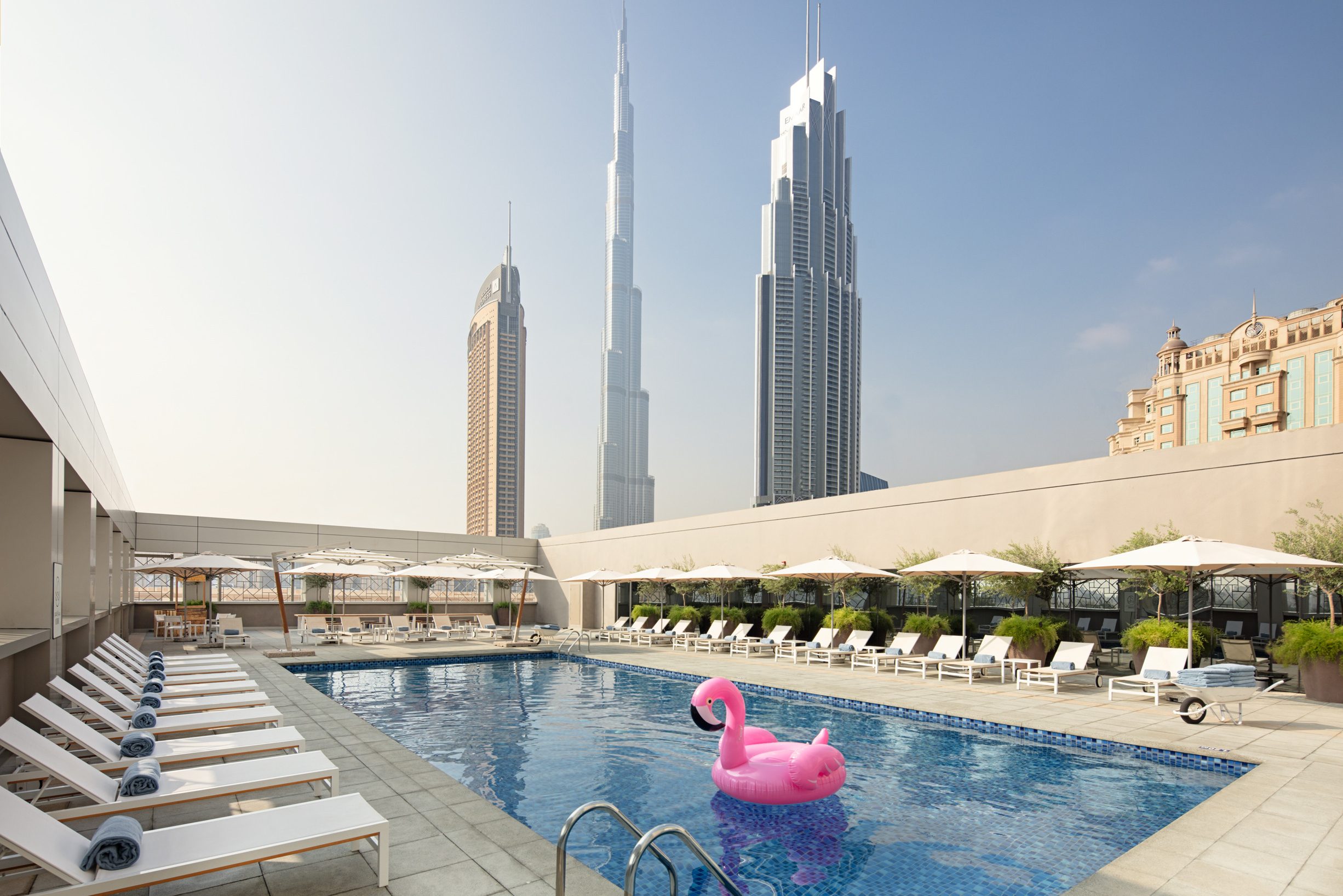 Zwembad Rove Downtown Dubai