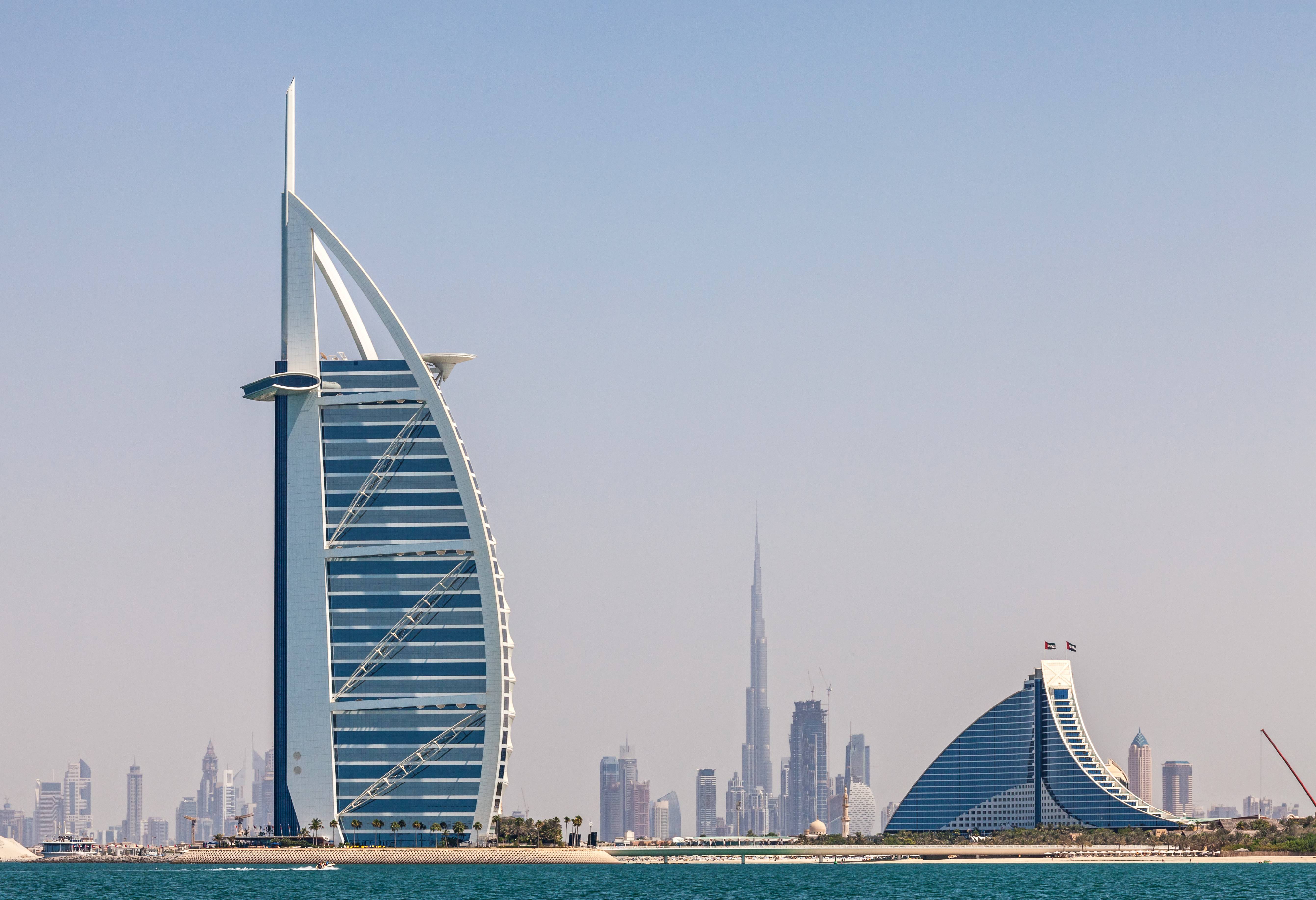 Iconische hotels van Dubai