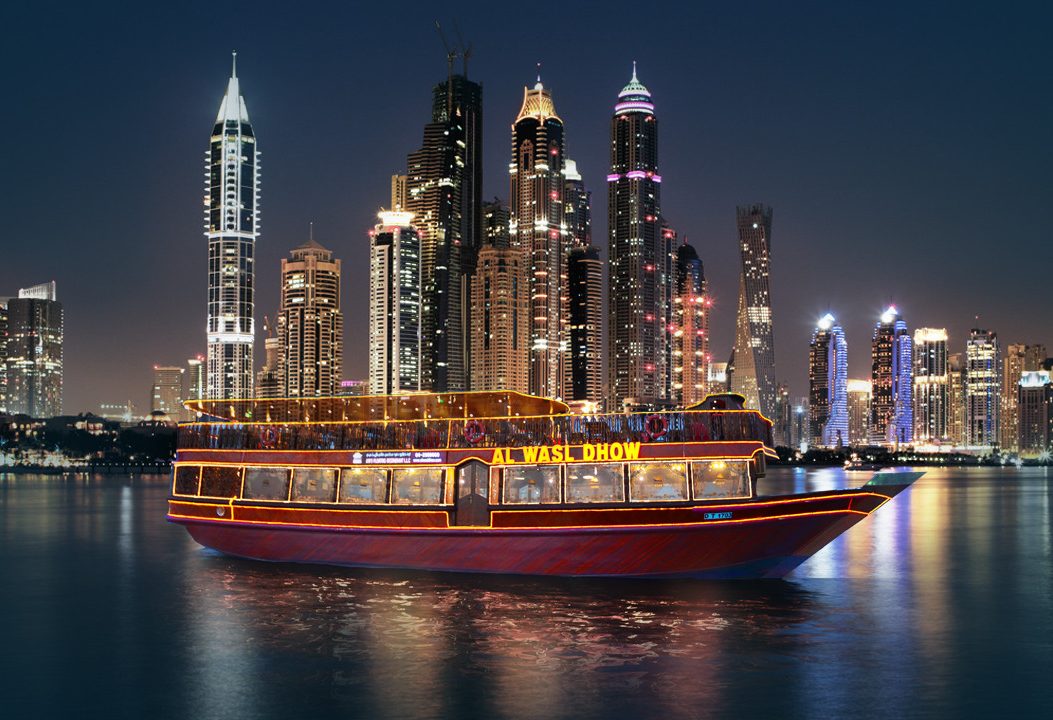 Dhow cruise door Dubai Marina