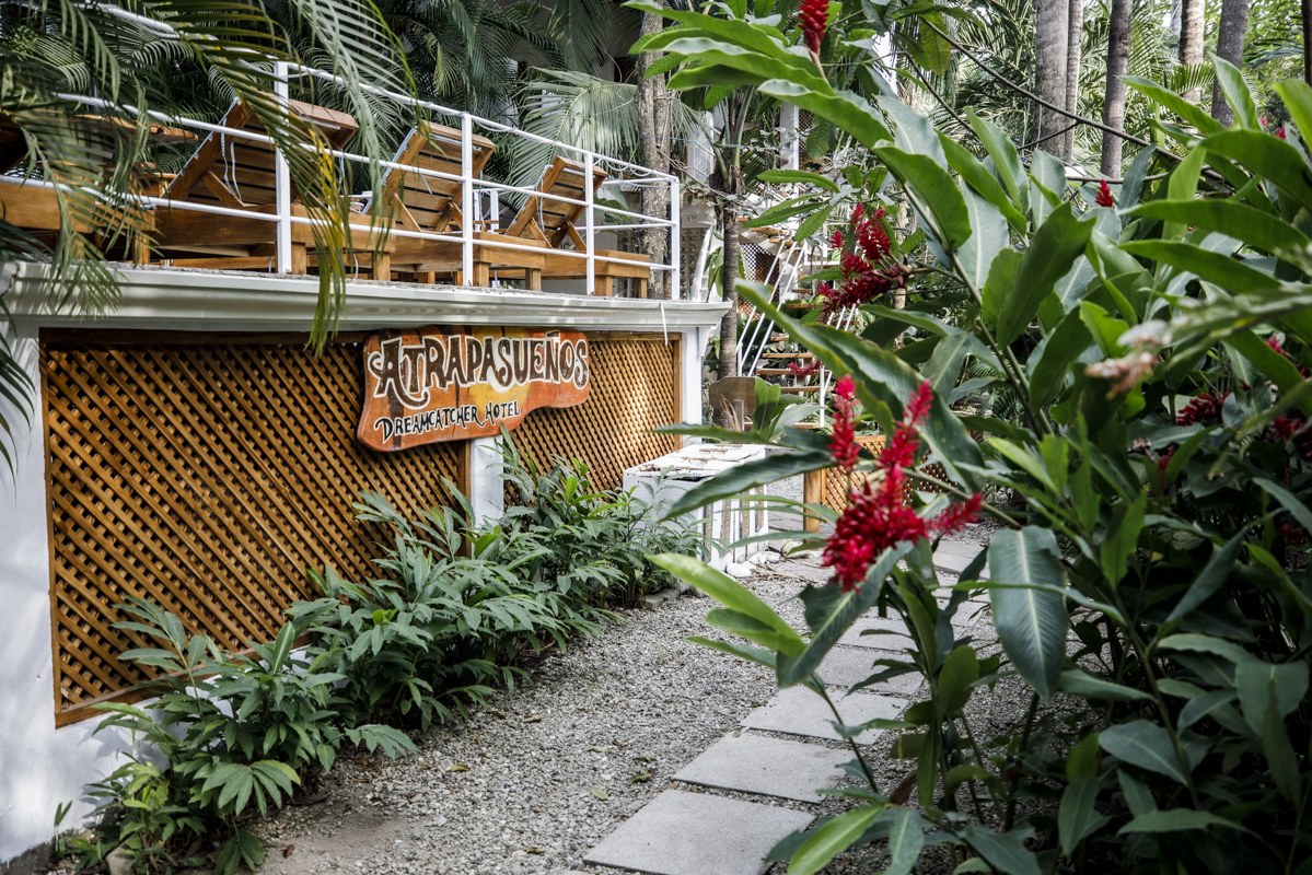 Costa Rica Santa Teresa Dreamcatcher Boutique Hotel Tuin