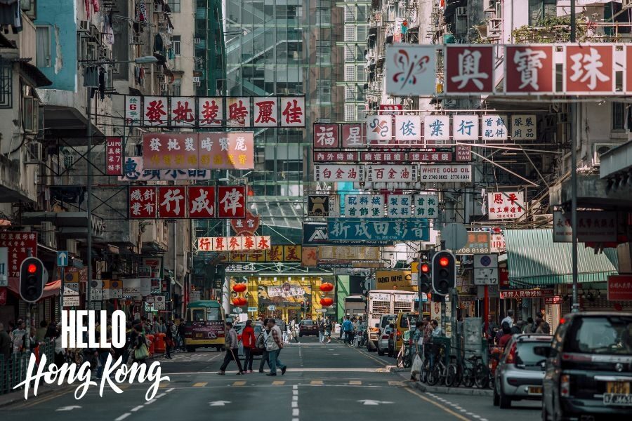 Hello Hong Kong afbeelding