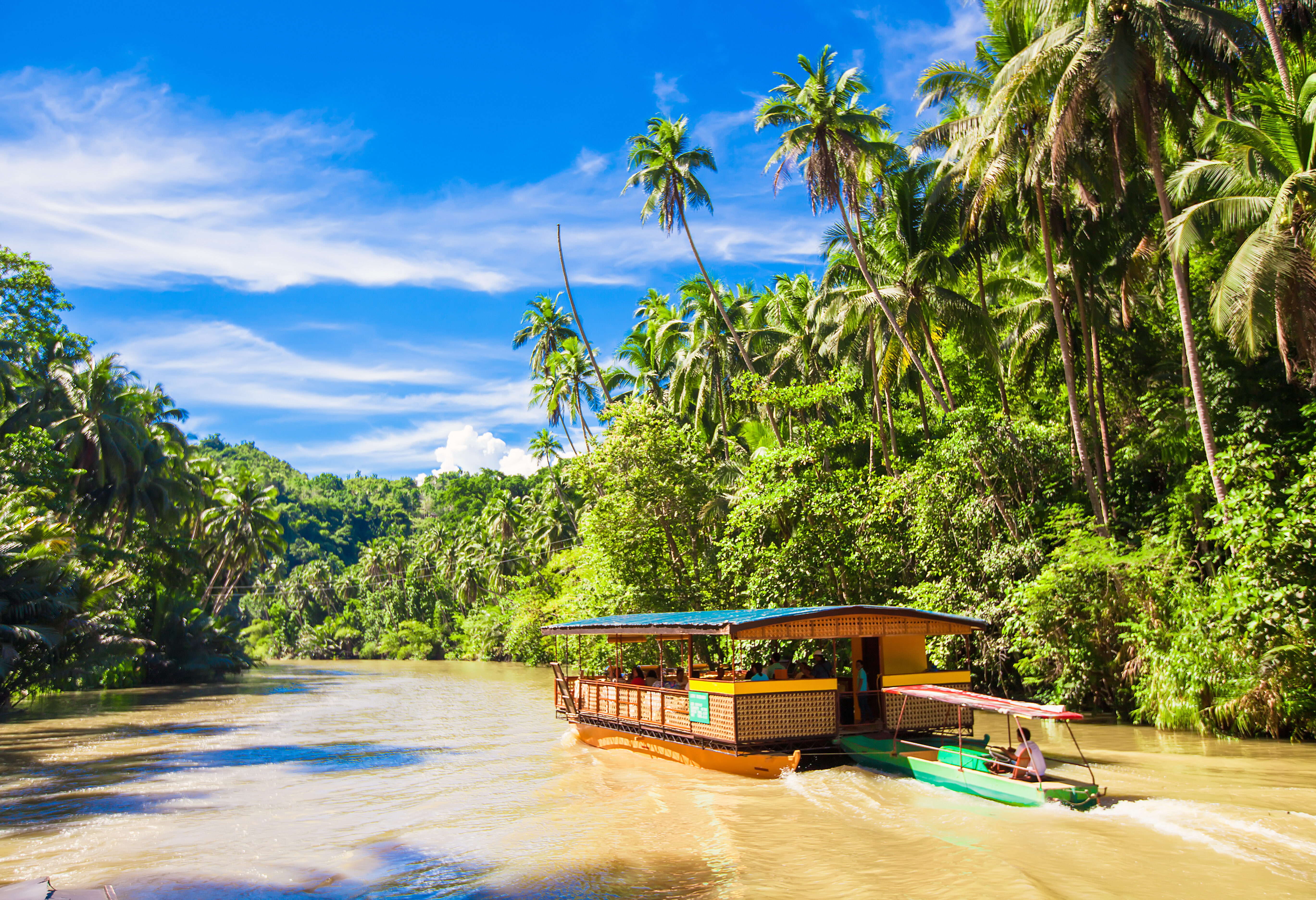 Cruise op de Loboc-rivier Bohol