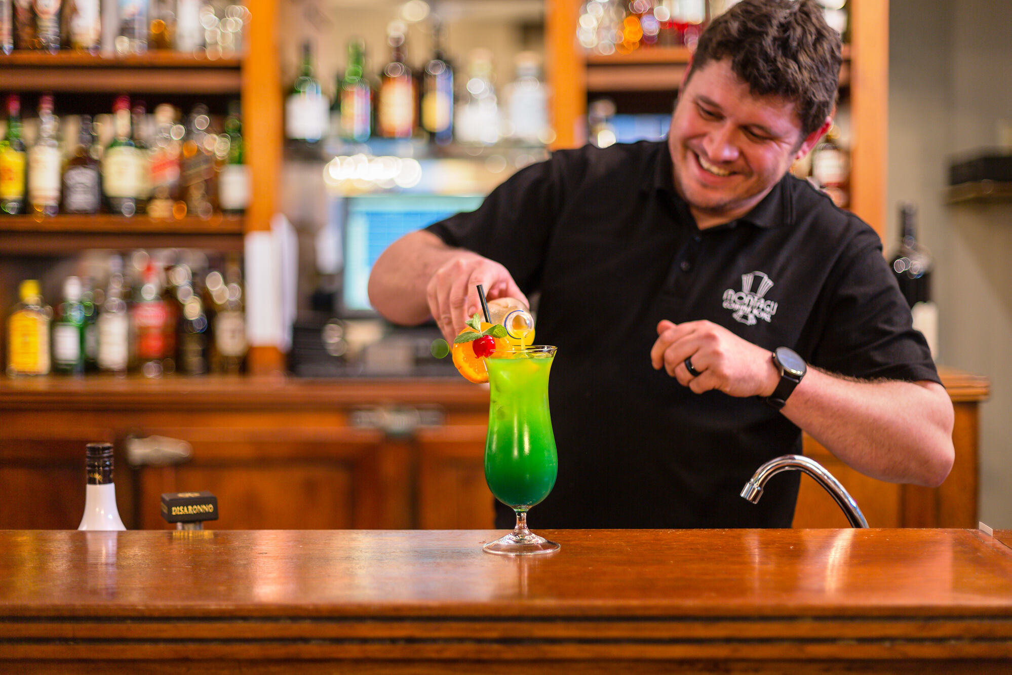 Feathers and Flatcaps Bar Montagu Country Hotel