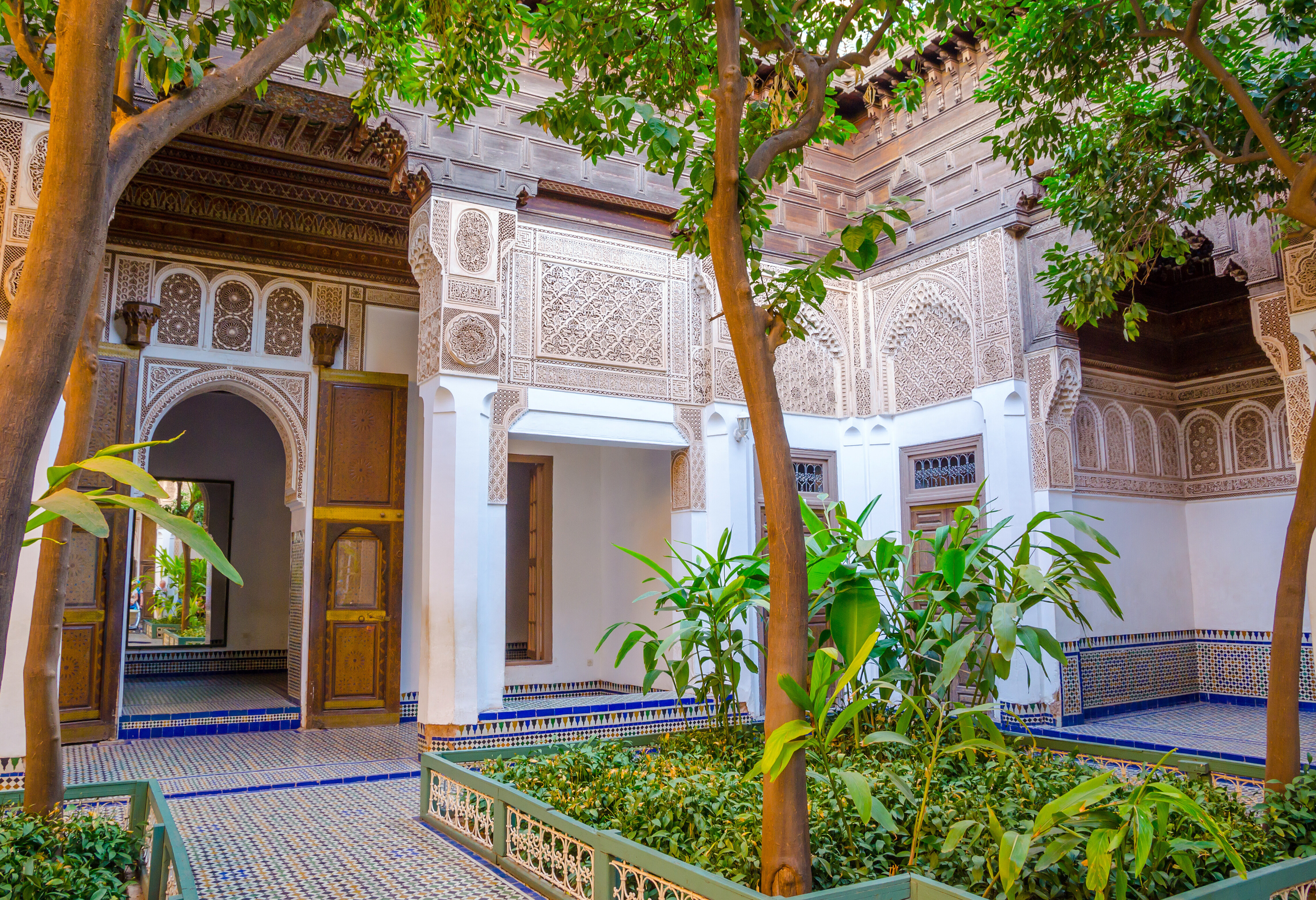 Bahia-paleis in Marrakesh, Marokko