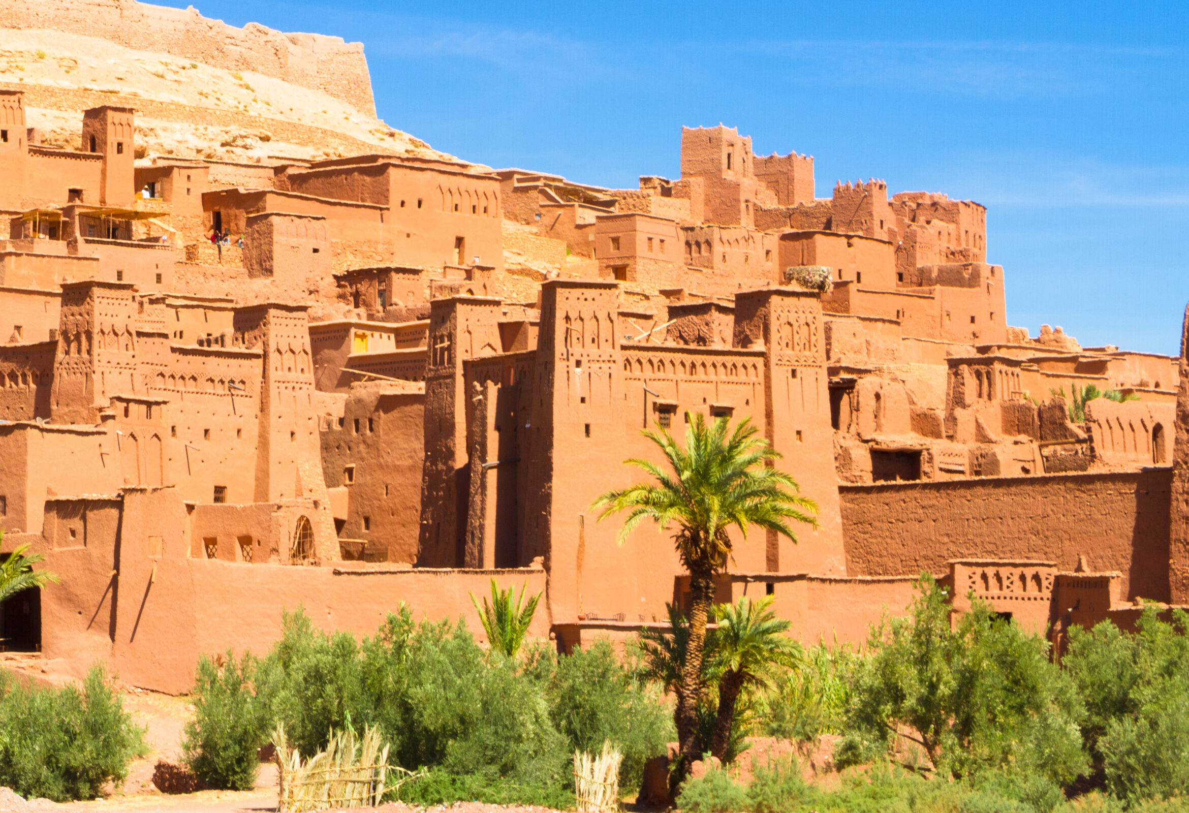 Kasbah van Ait-Benhaddou. Marokko