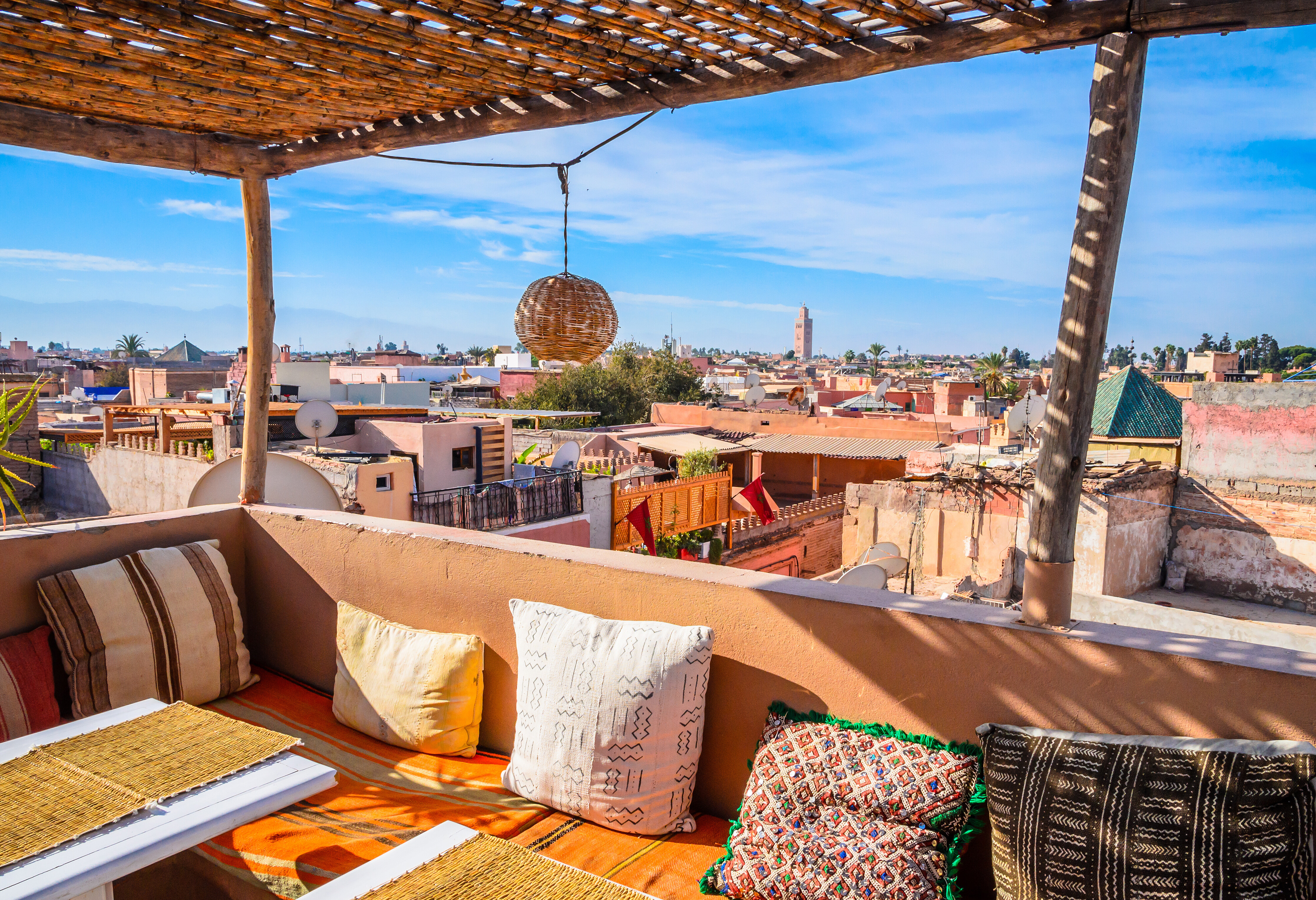 Rooftop Marrakesh, Marokko