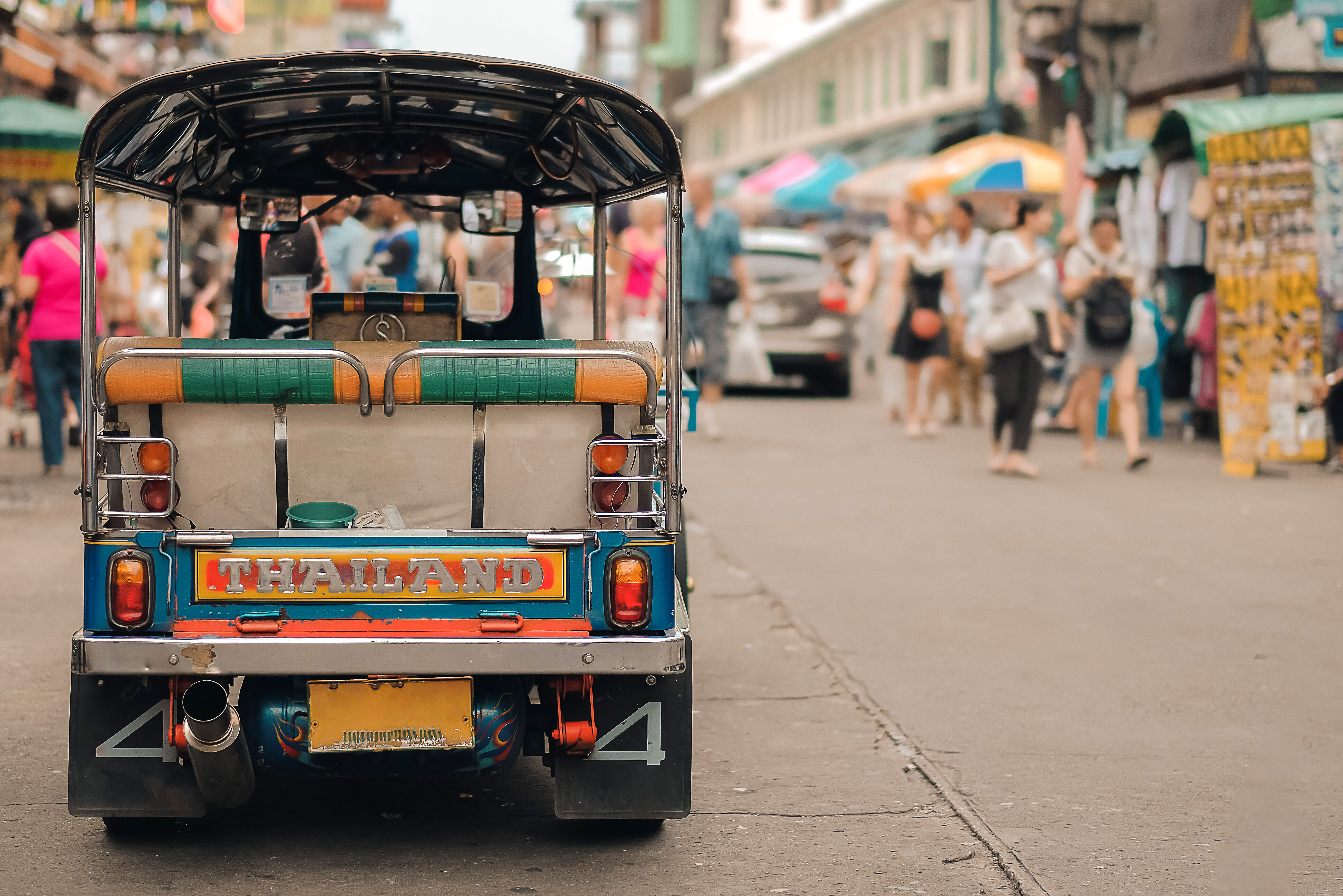 Tuk tuk Khao San Road Bangkok