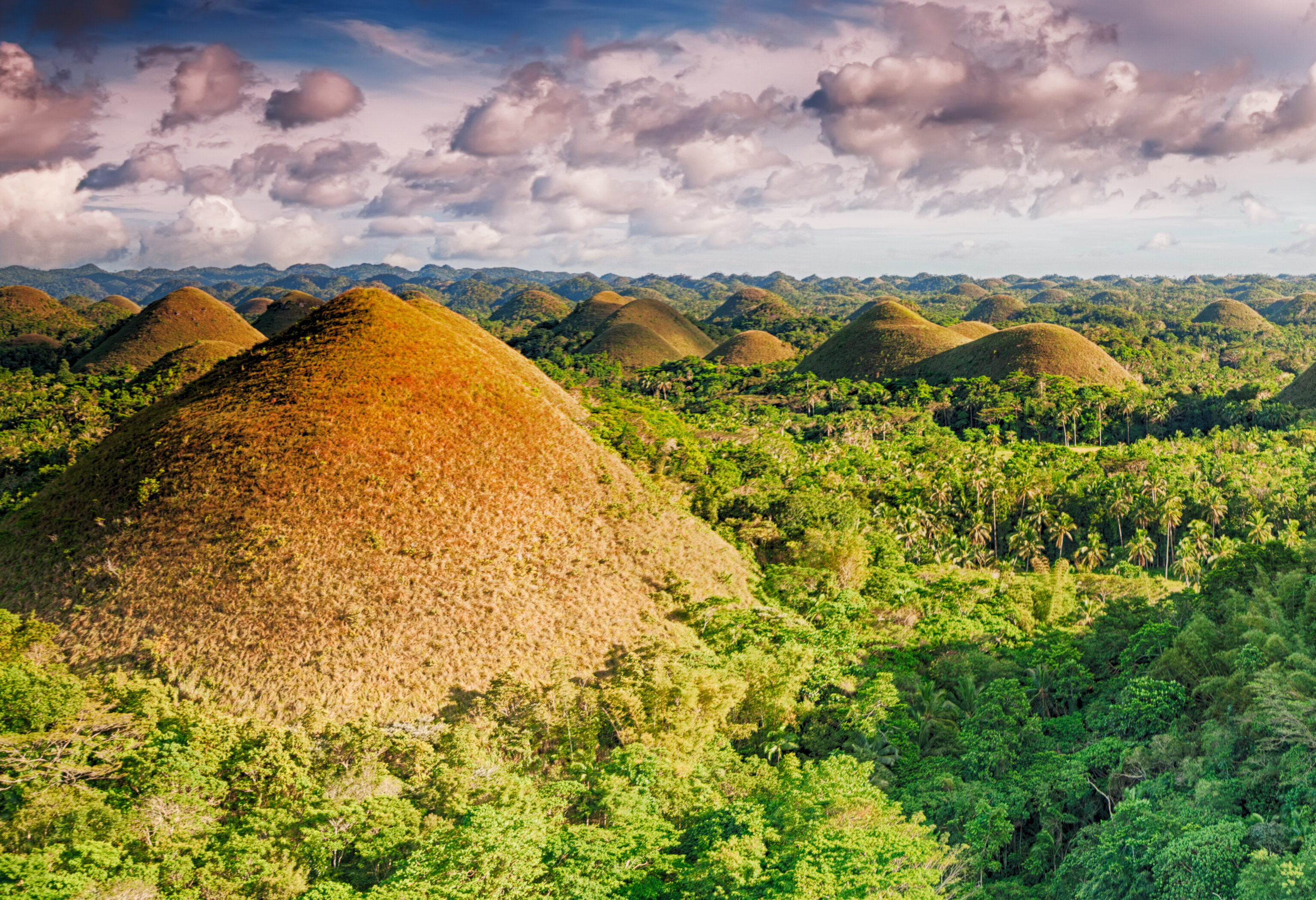 Chocolate Hills op Bohol