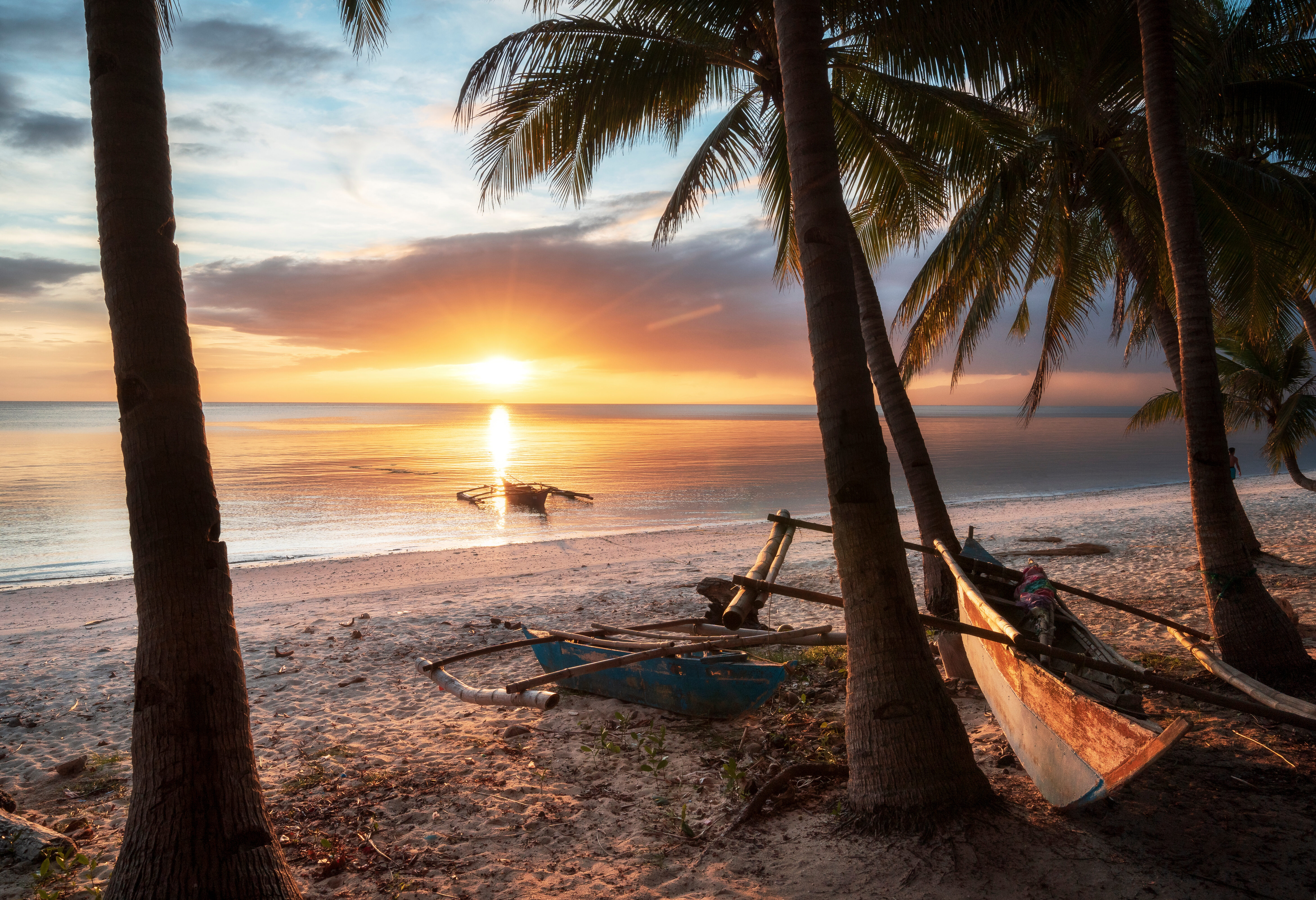 Zonsondergang Siquijor