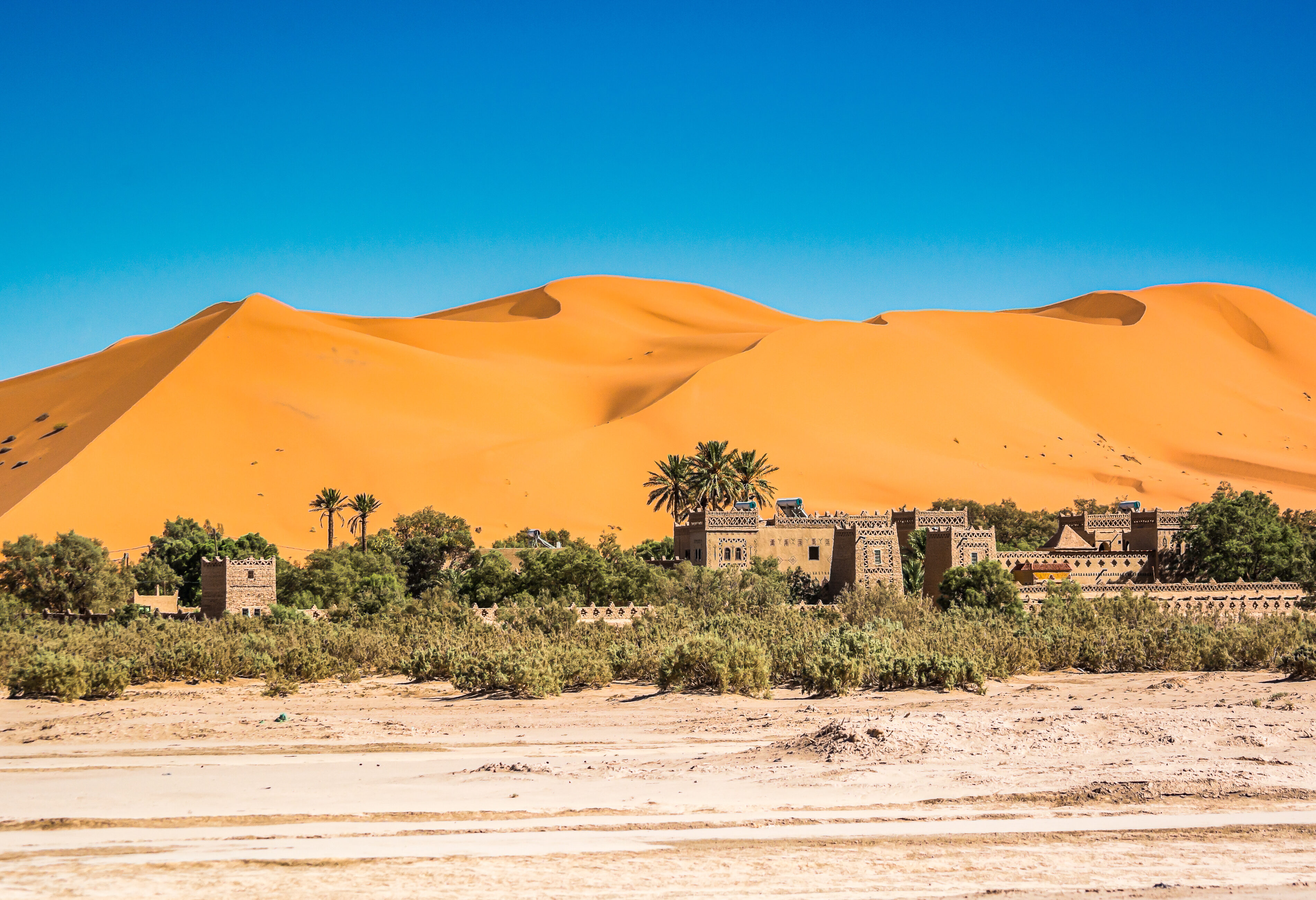 Erg-Chebbi duinen in Marokko
