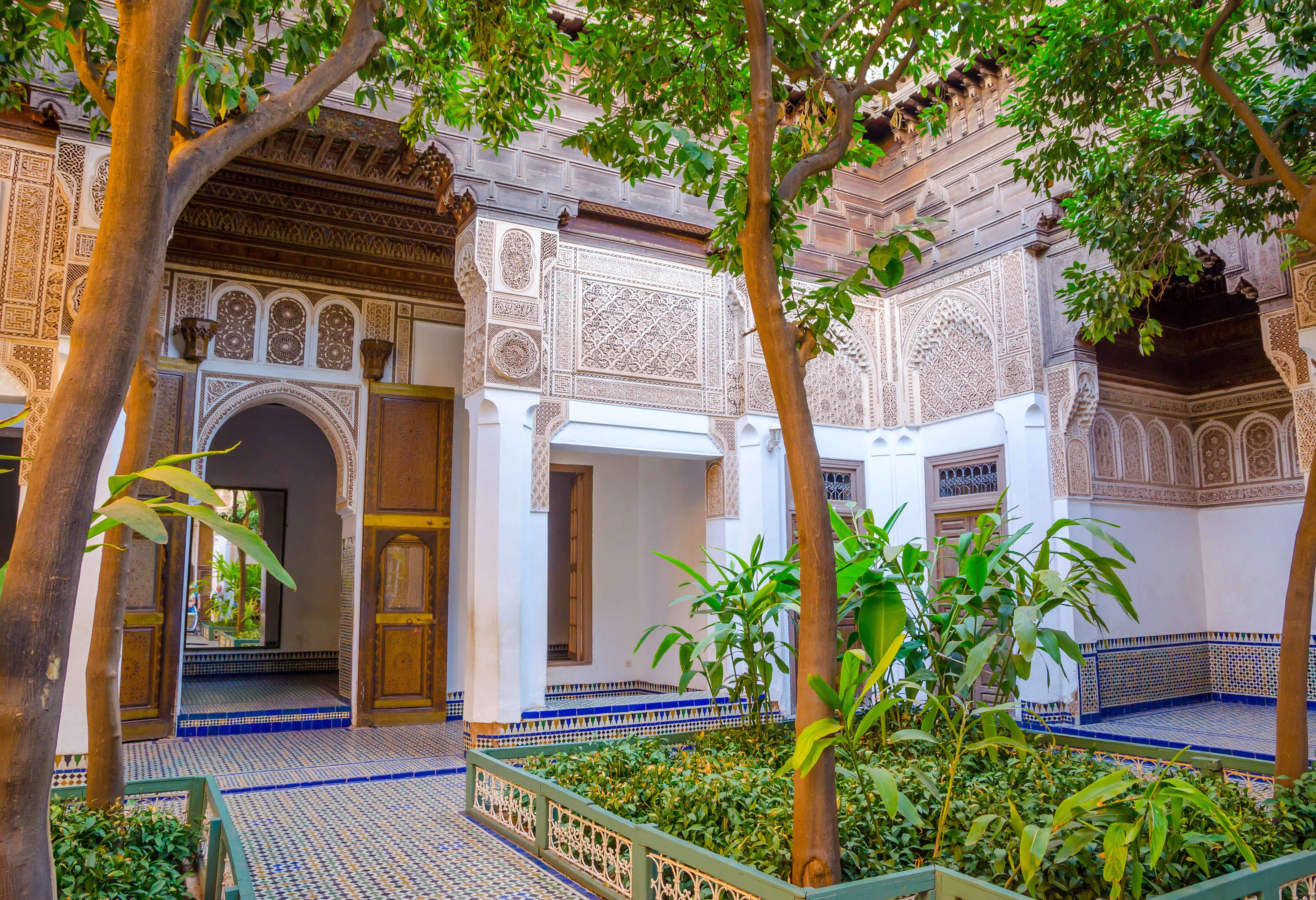 Bahia-paleis in Marrakesh, Marokko