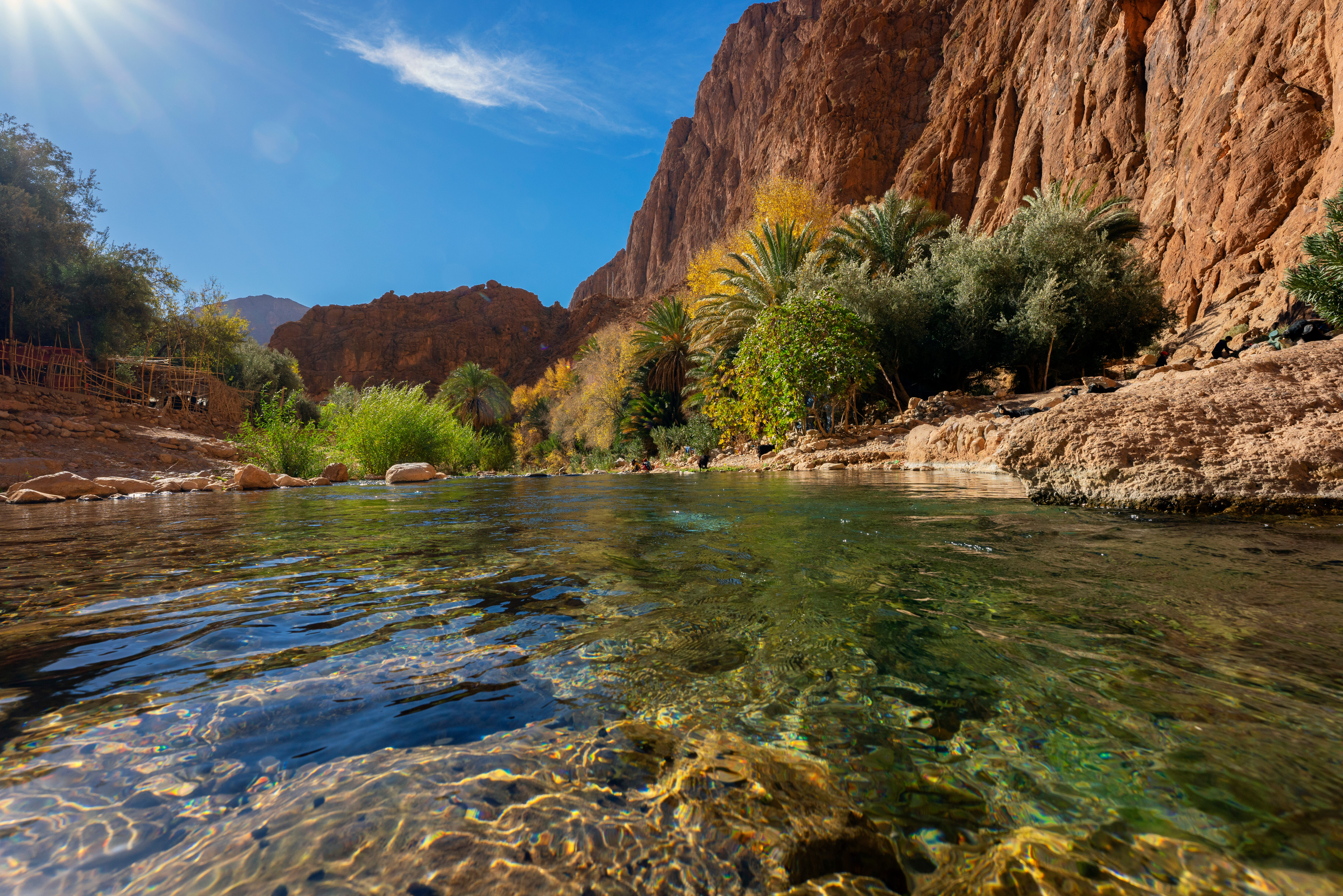 Todra Gorge in Marokko