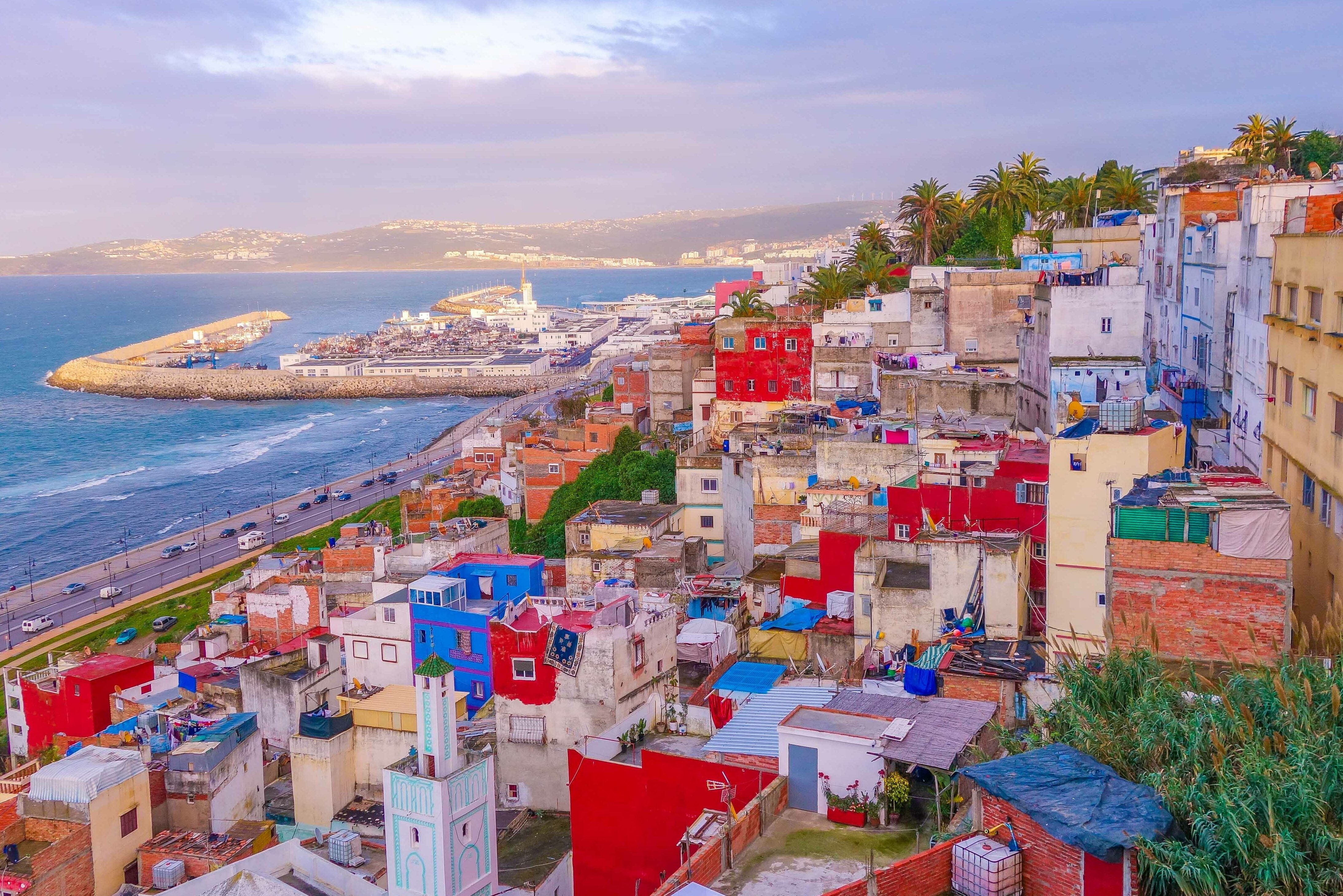 Tanger aan zee, Marokko